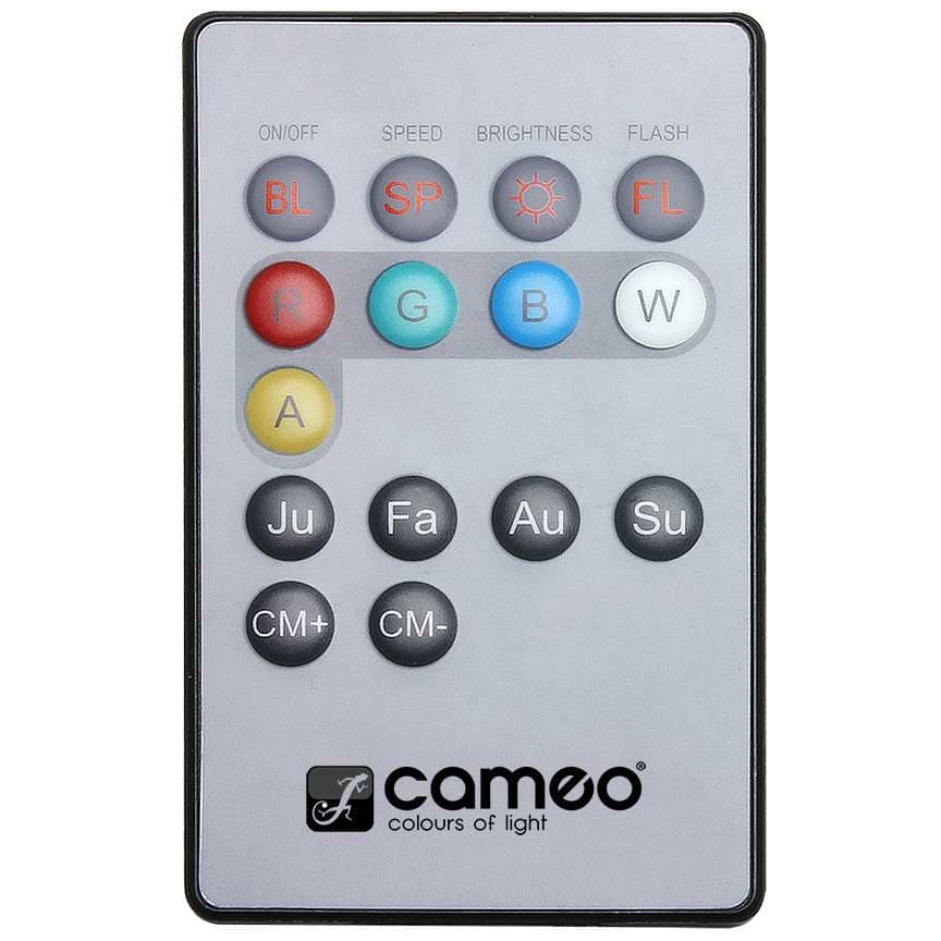 Cameo - Cameo IR-Fernbedienung für FLAT PAR Can Scheinwerfer