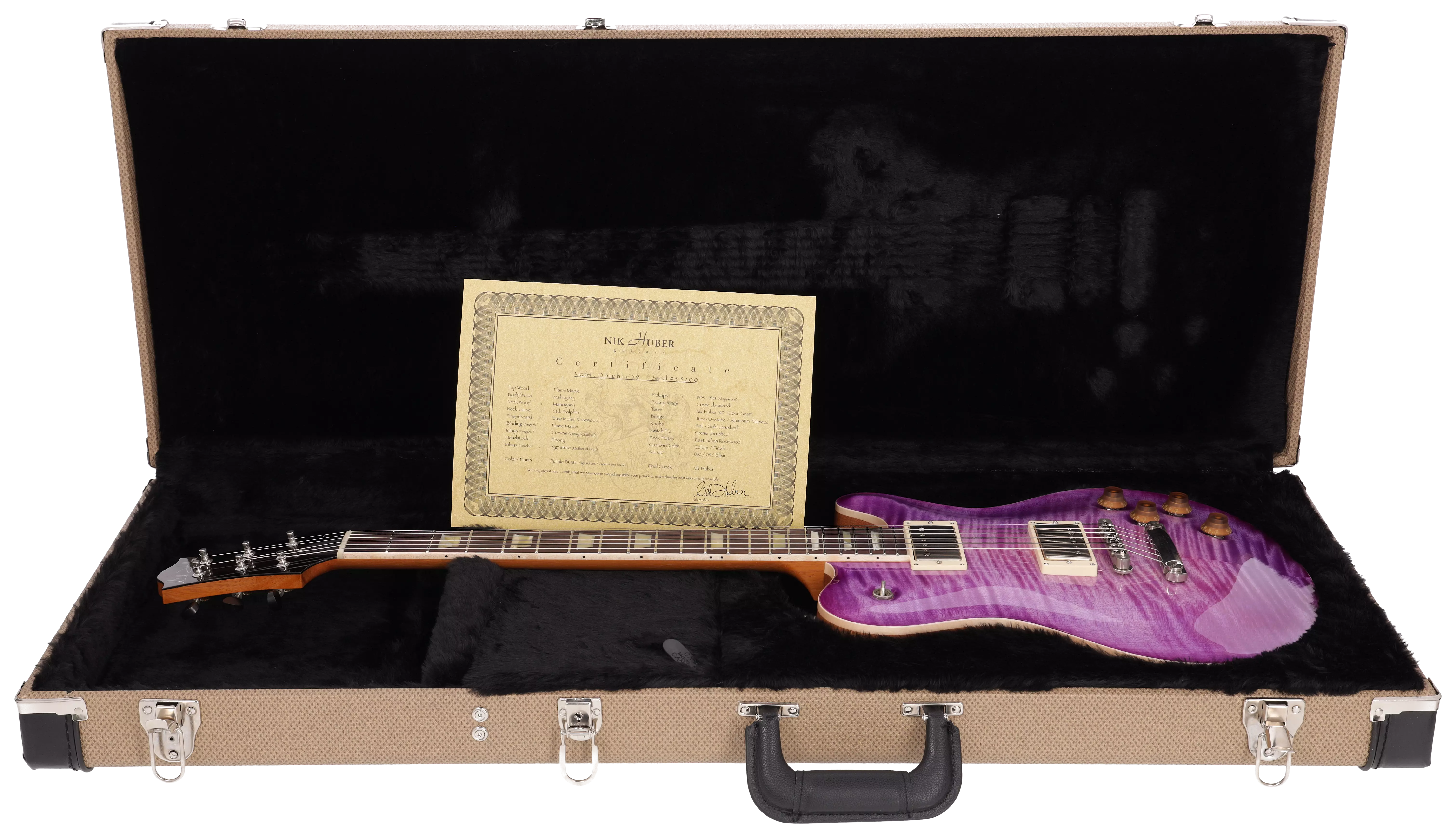 Nik Huber Dolphin 59 RW Purple Burst 17