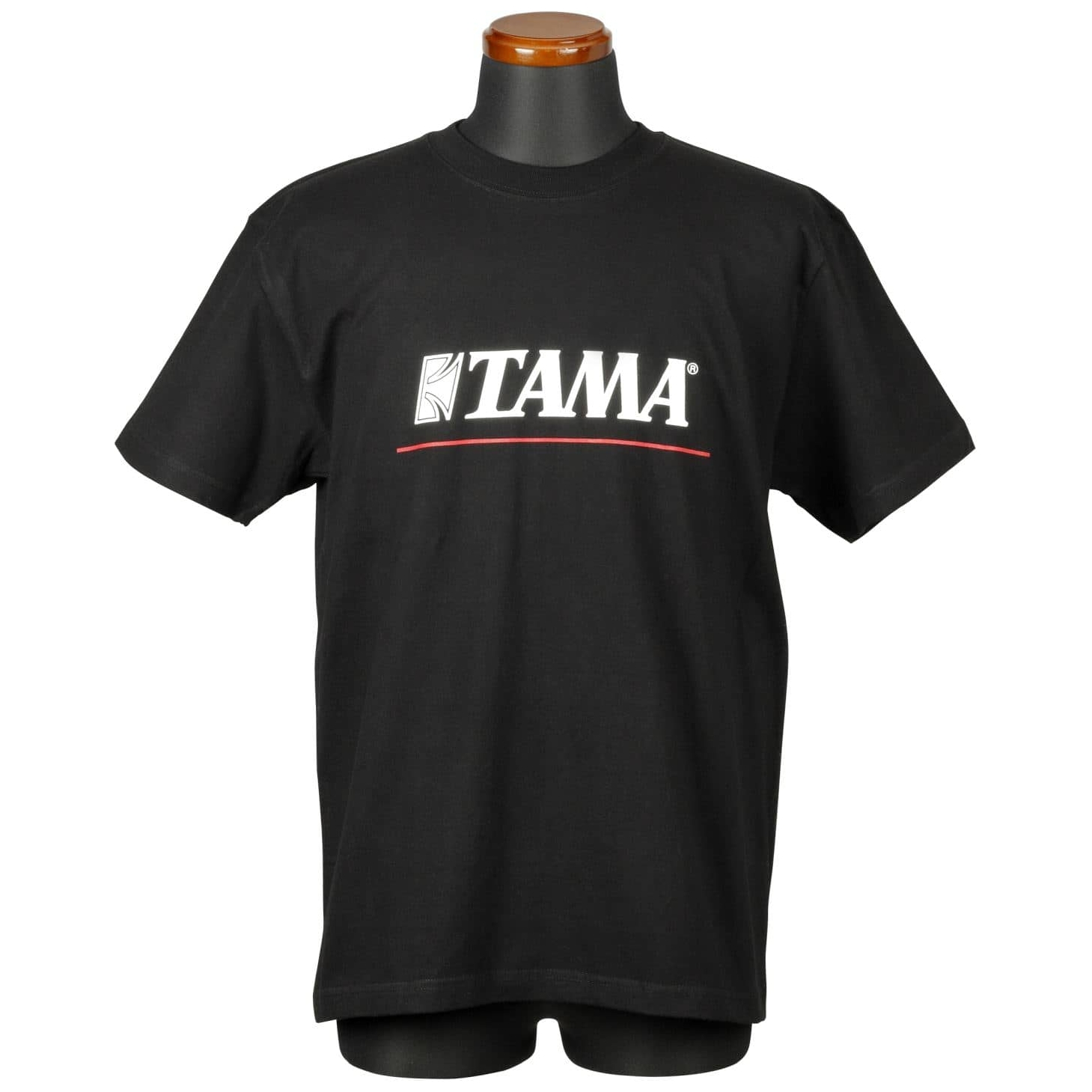 Tama TAMT004L T-Shirt "Logo" - Red Line / Schwarz - L