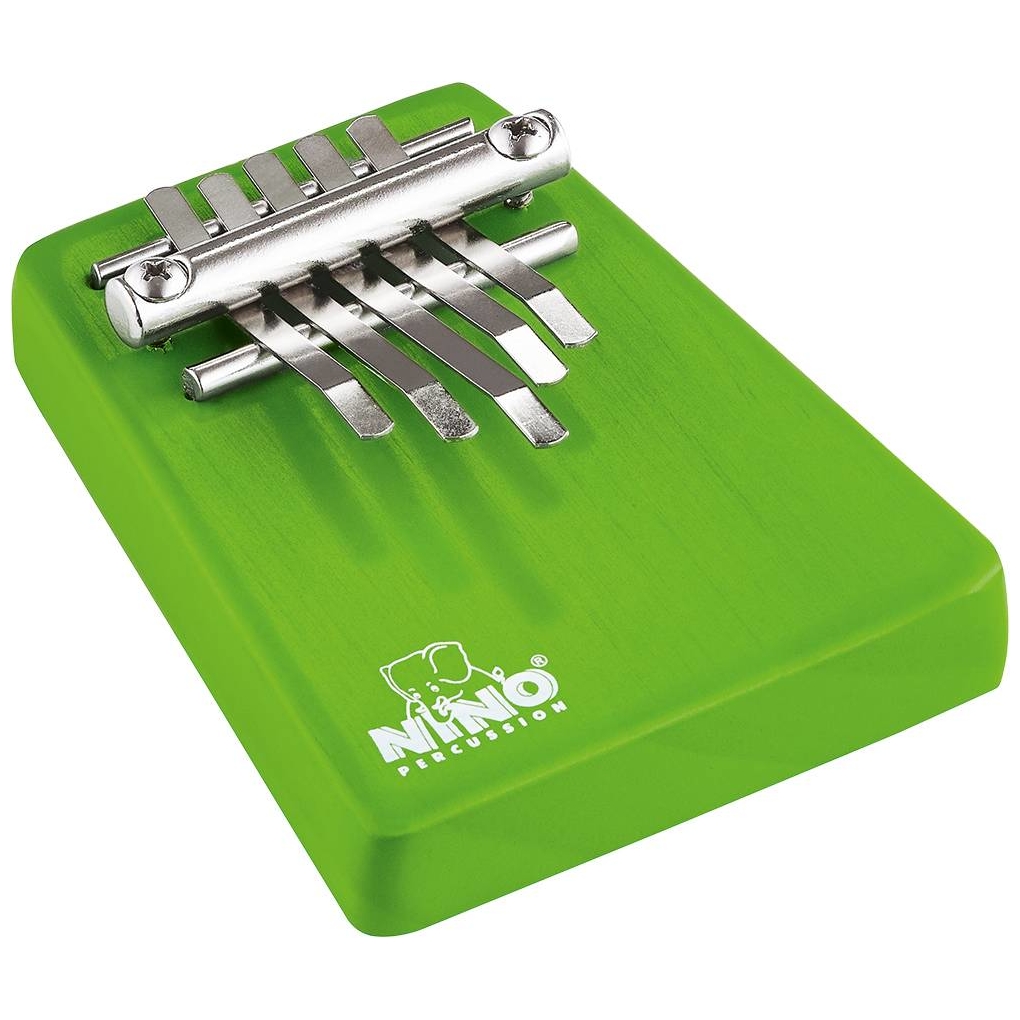Nino Percussion - Nino Percussion Wood Kalimba Radiata Pine, Small, Green