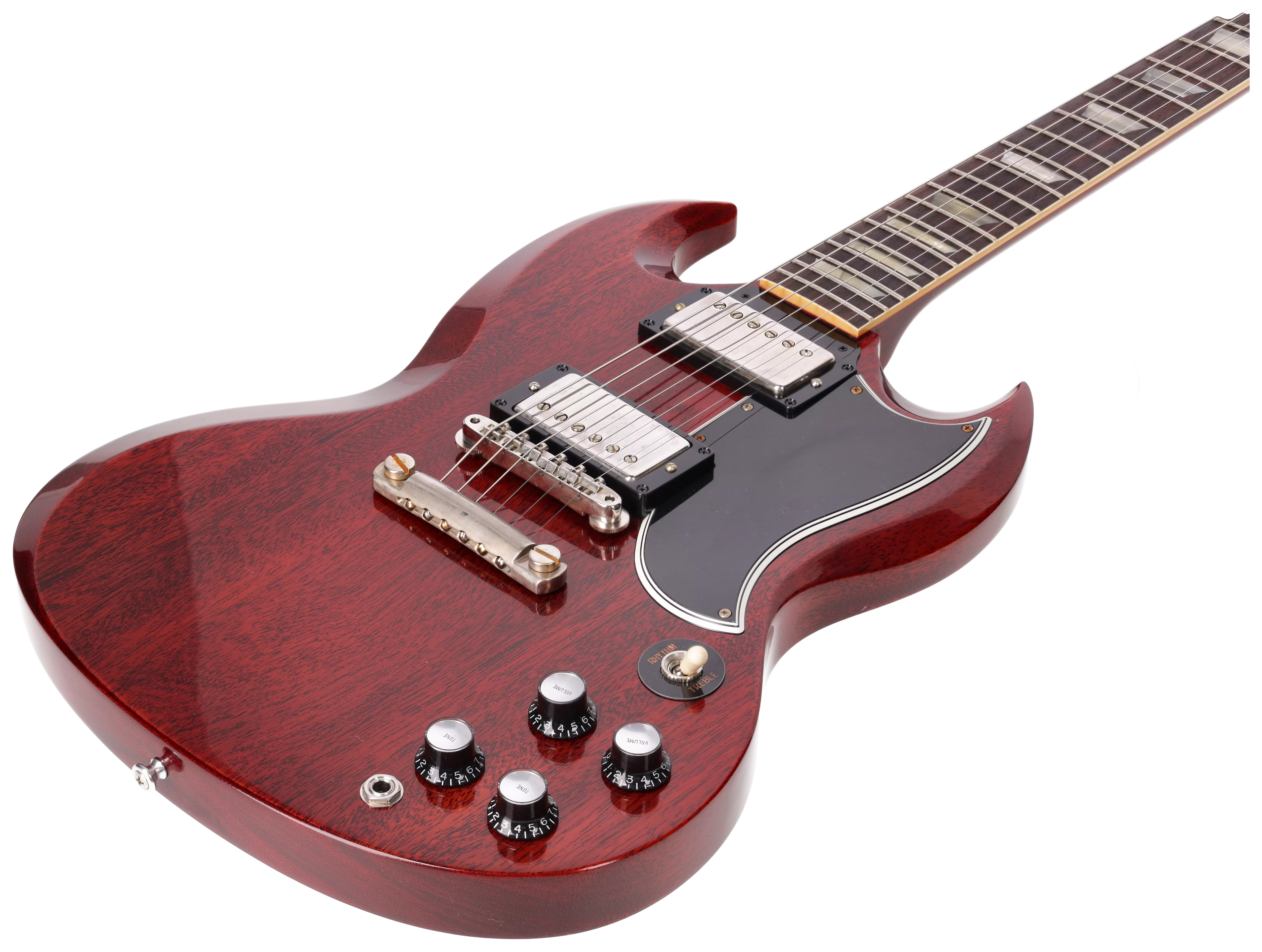 Gibson 1961 SG Standard Reissue Stop-Bar VOS Cherry Red #3 4