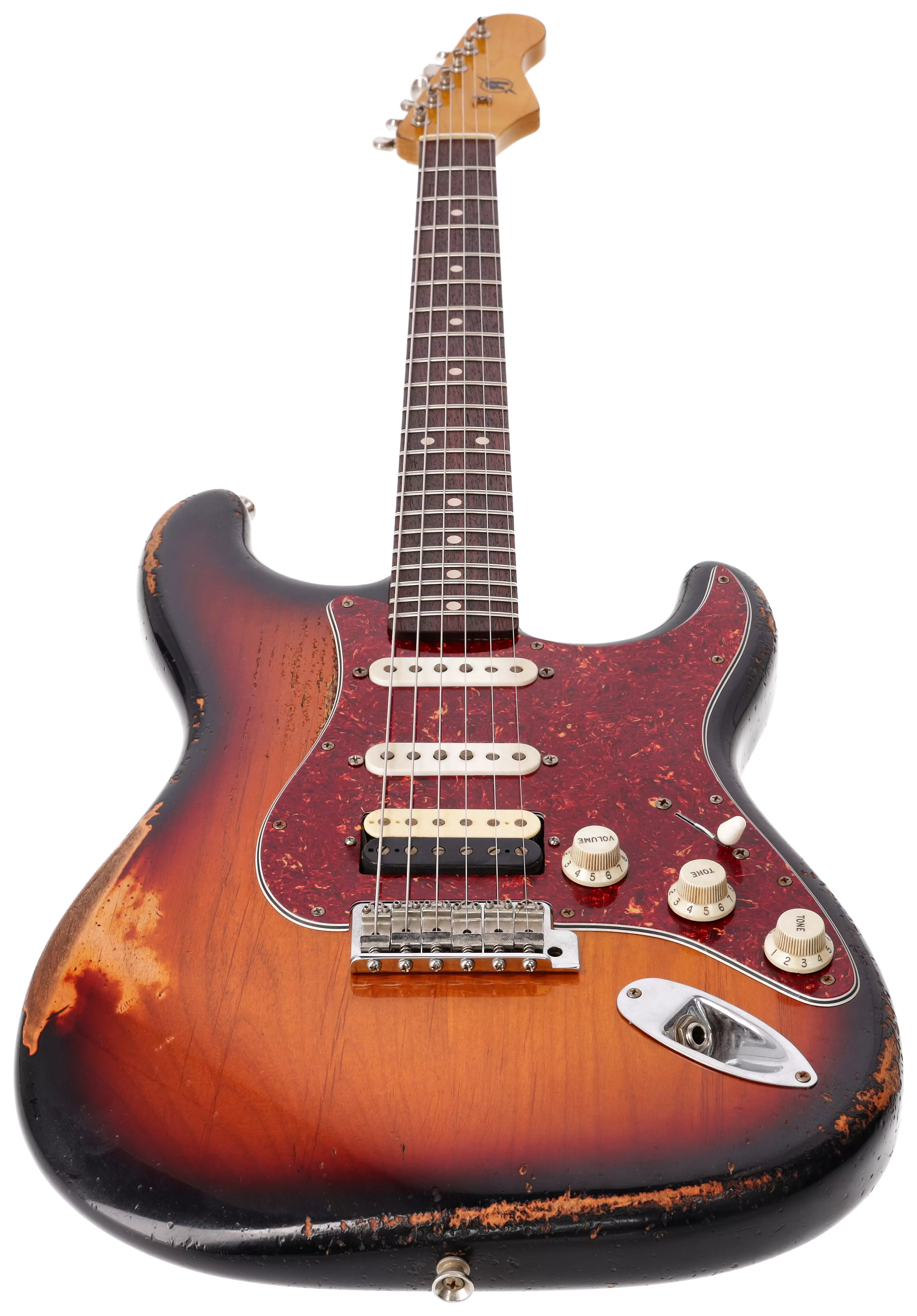 Rock N Roll Relics Blackmore Model HSS Lollar Heavy Aged 3TS#2 3