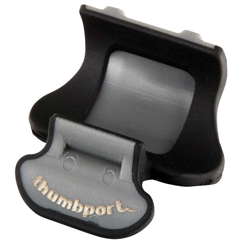 Thumbport - Thumbport Daumenstütze für Querflöte Schwarz Grau
