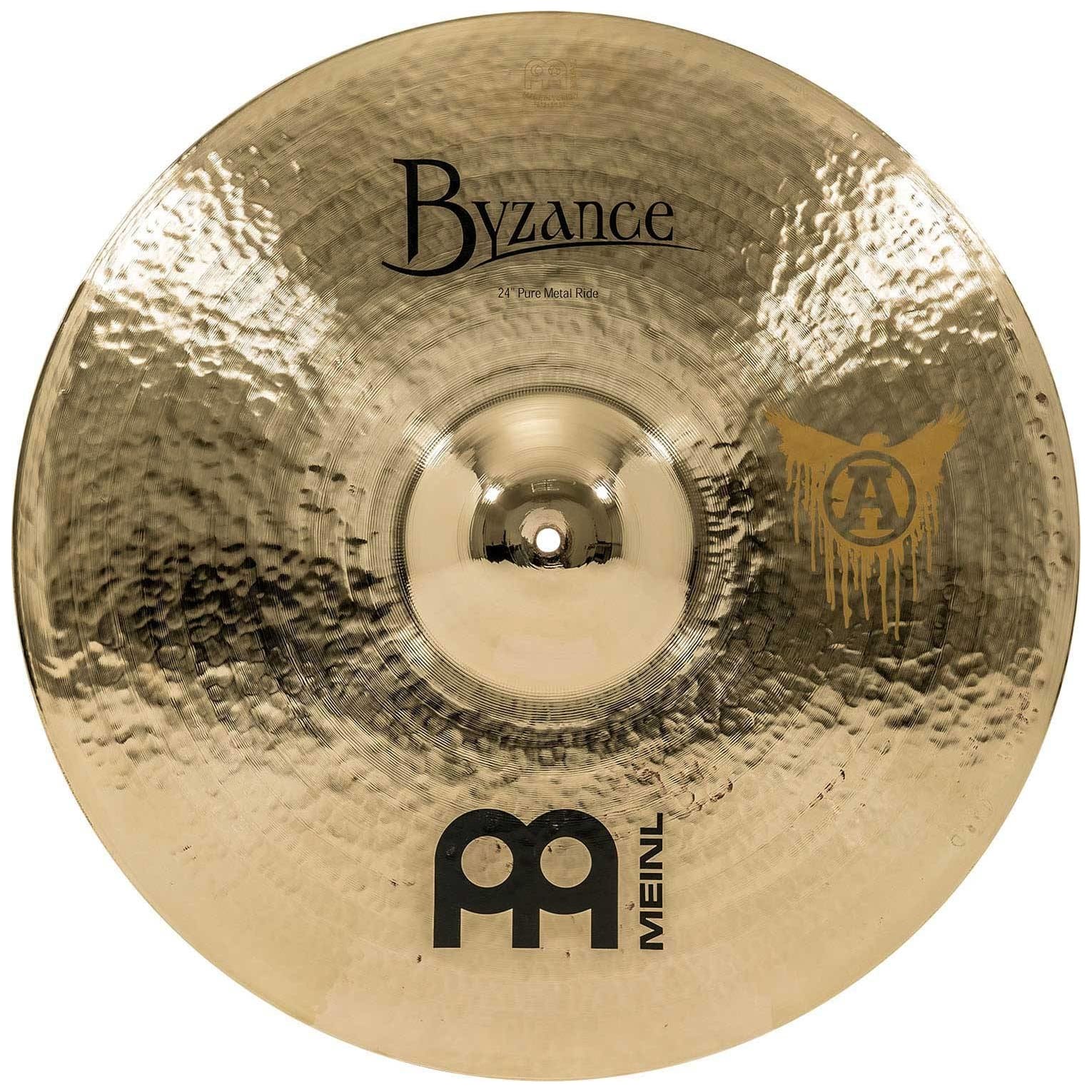 Meinl Cymbals B24PMR-B - 24" Byzance Brilliant Pure Metal Ride 