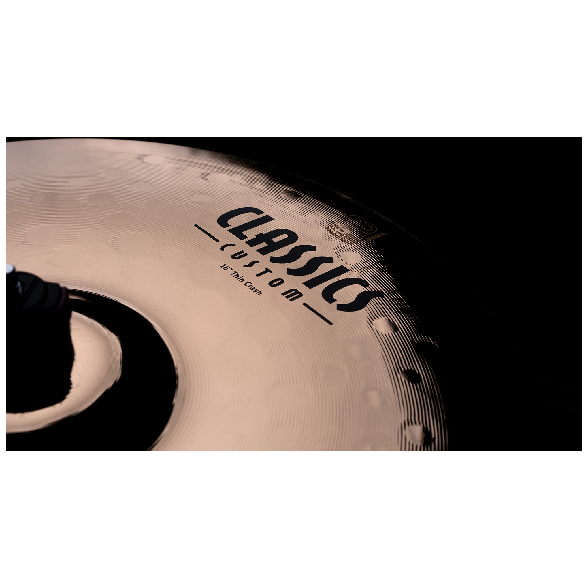 Meinl Cymbals CC16TC-B - 16" Classics Custom Brilliant Thin Crash 8