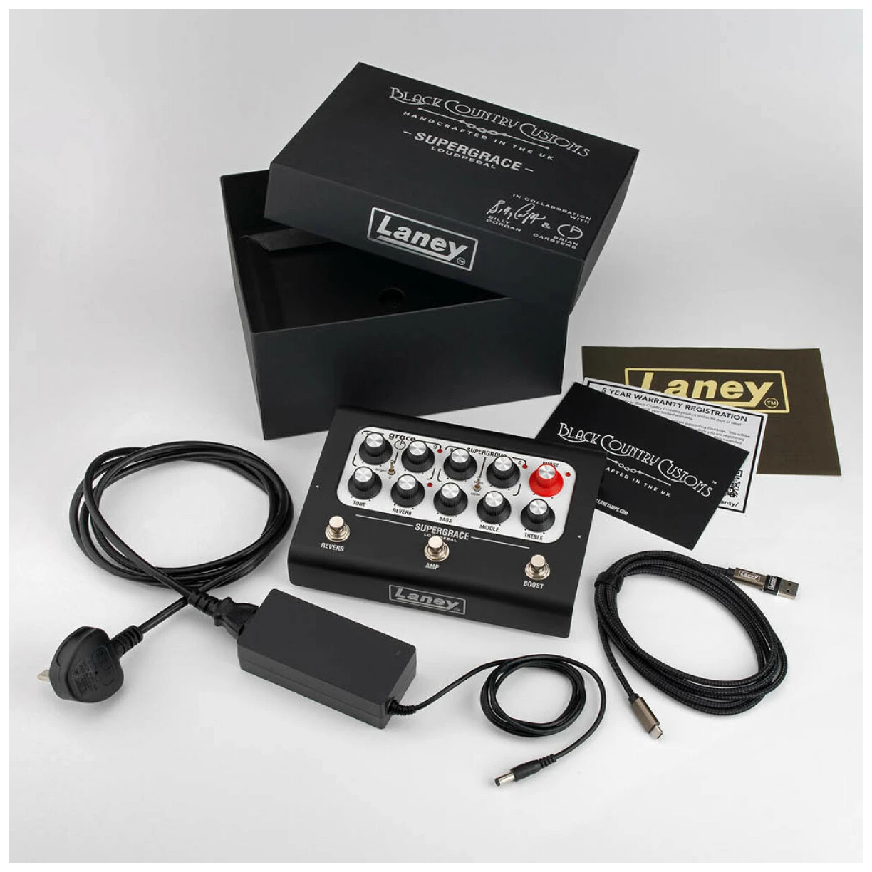 Laney Supergrace Billy Corgan Preamp 5