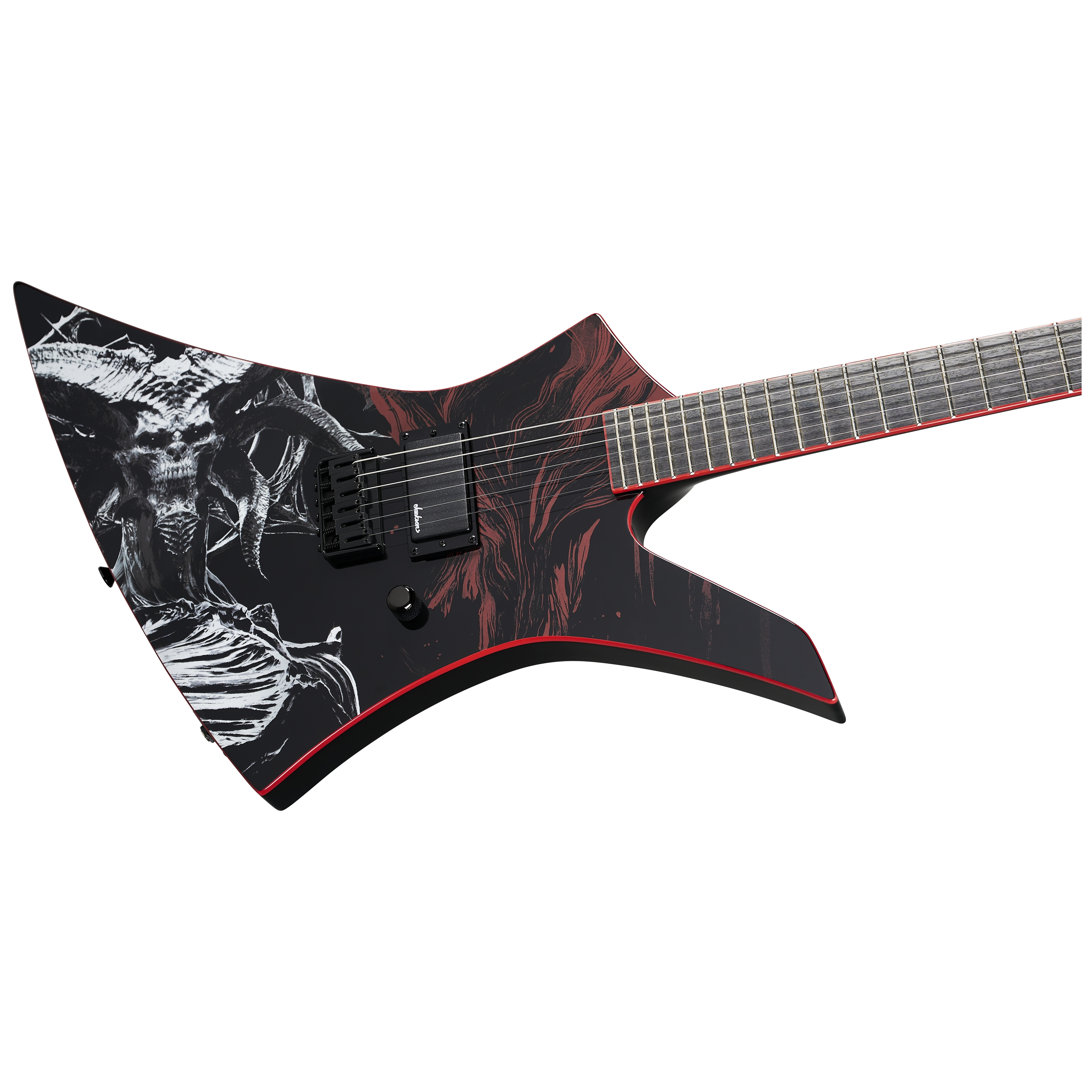 Jackson LTD X Series Diablo IV Kelly Gloss Mephisto Graphic 3
