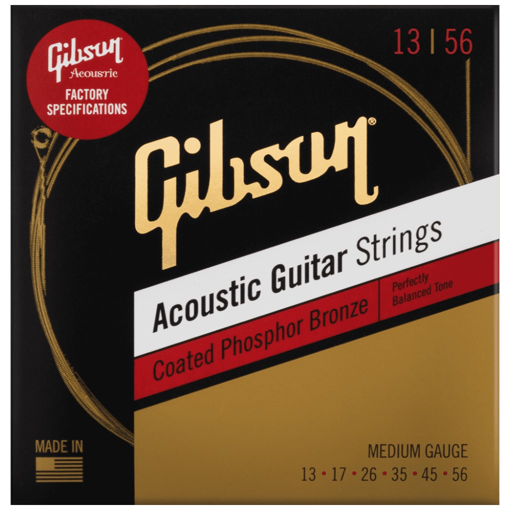 Gibson Acoustic Saiten Coated Phosphor Bronze Medium | 013-056