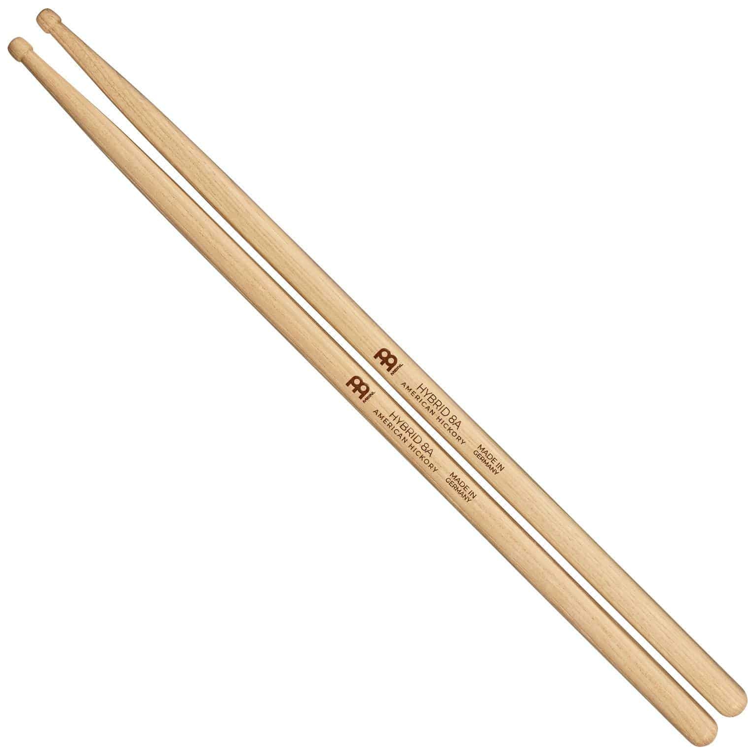 Meinl Stick & Brush SB132 - Hybrid 8A Drumstick American Hickory 