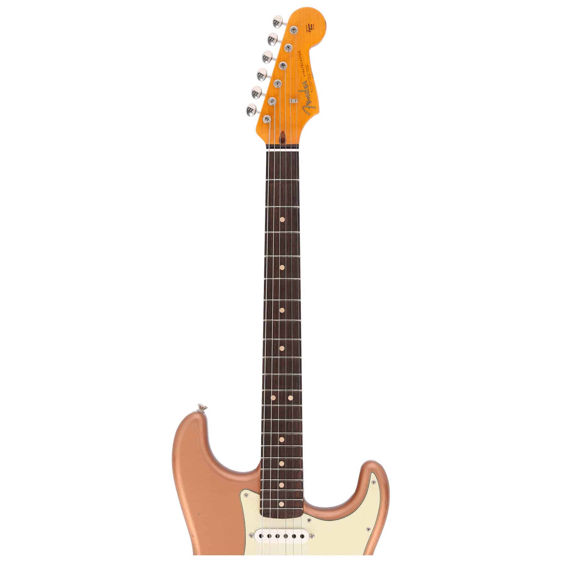 Fender Custom Shop 1963 Stratocaster Relic Aged Copper Metallic #2 5