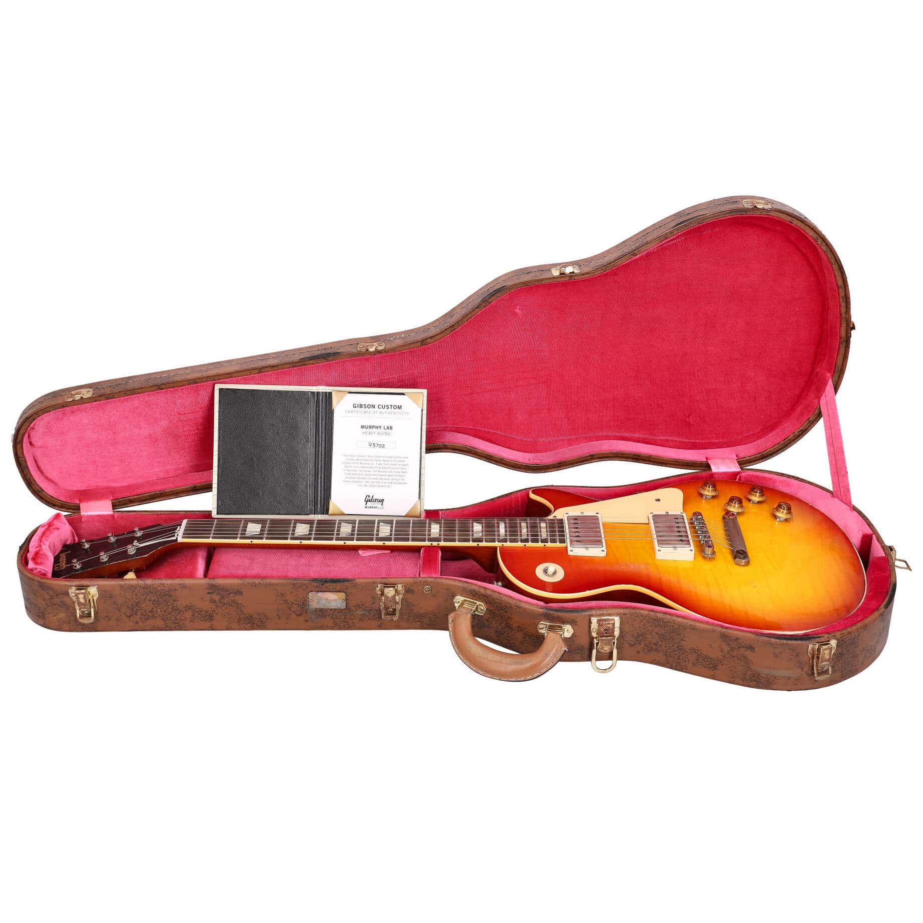 Gibson 1959 Les Paul Standard Reissue Heavy Aged Slow Iced Tea Fade Murphy Lab #2 10