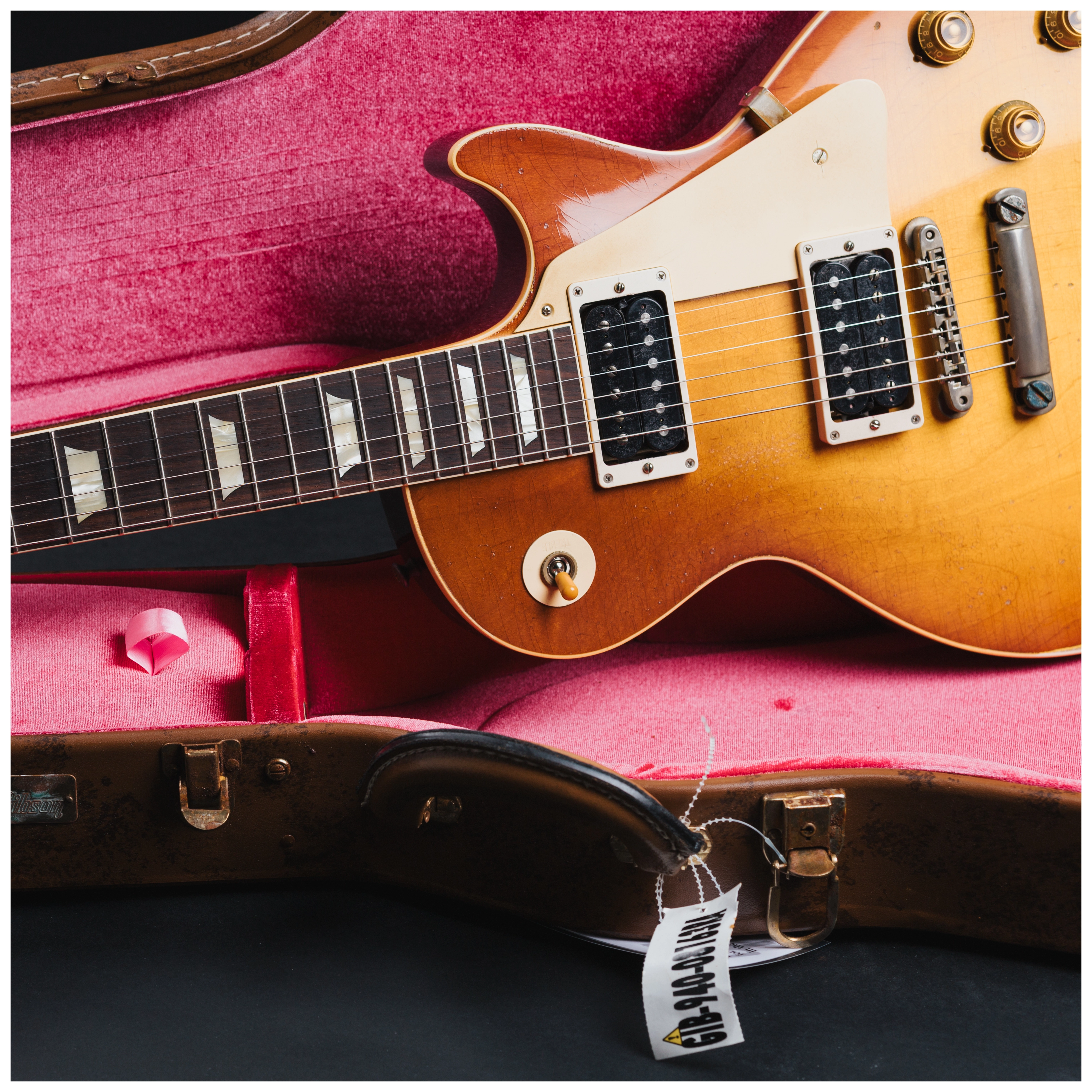 Gibson 1958 Les Paul Standard Reissue Figured Top BOTB Page 153 Murphy Lab #85225 35