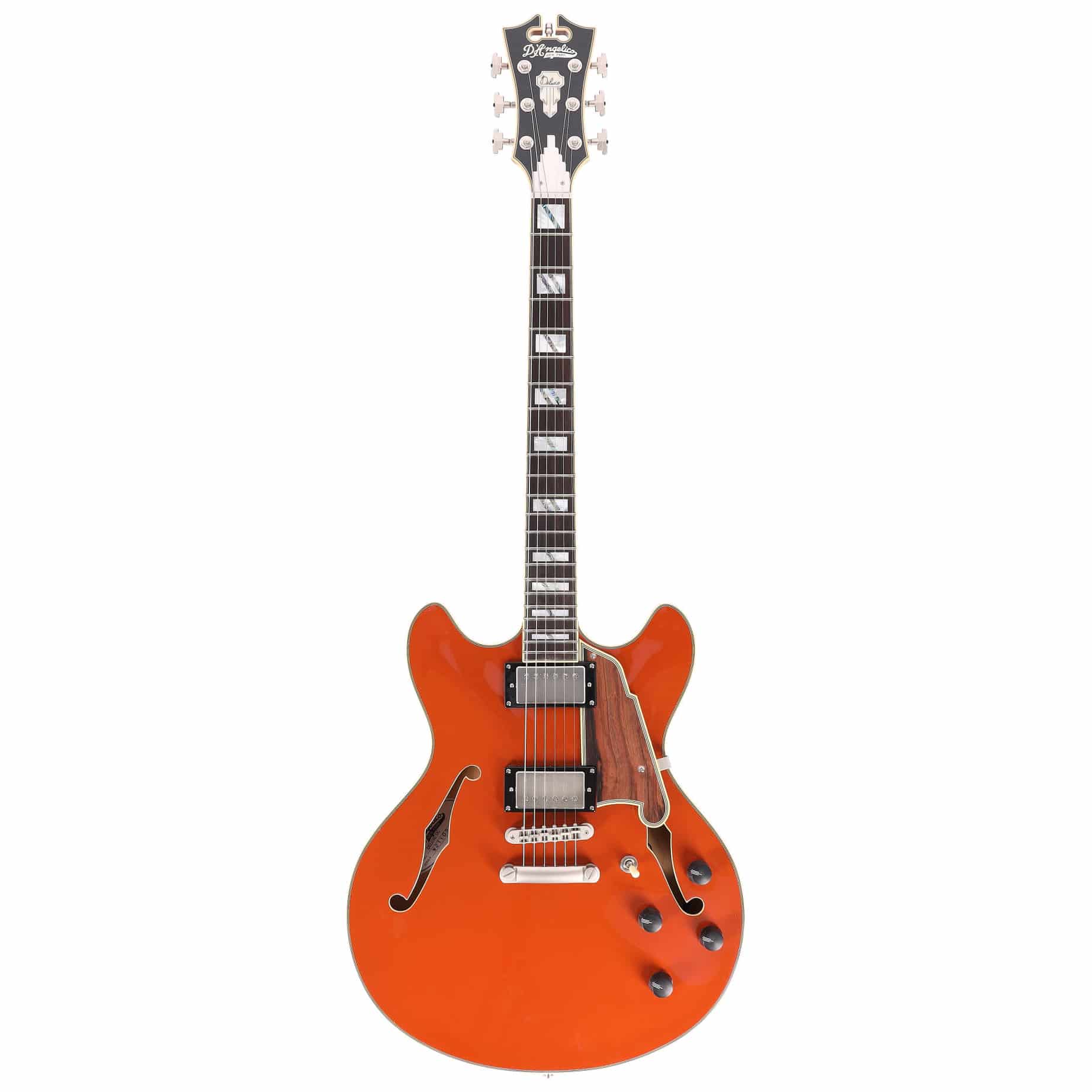 D’Angelico Guitars Deluxe DC LE Rust