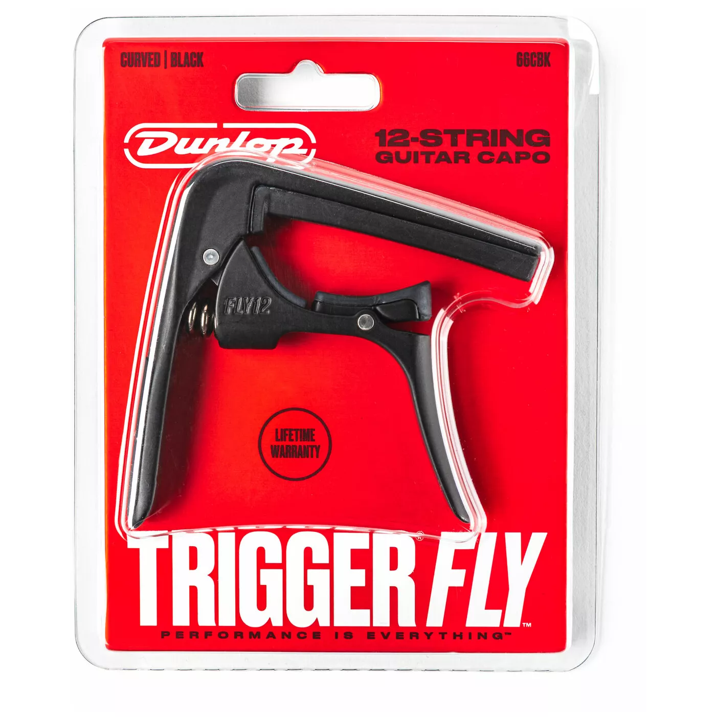 Dunlop Trigger Fly 12-String Capo Curved Black 1