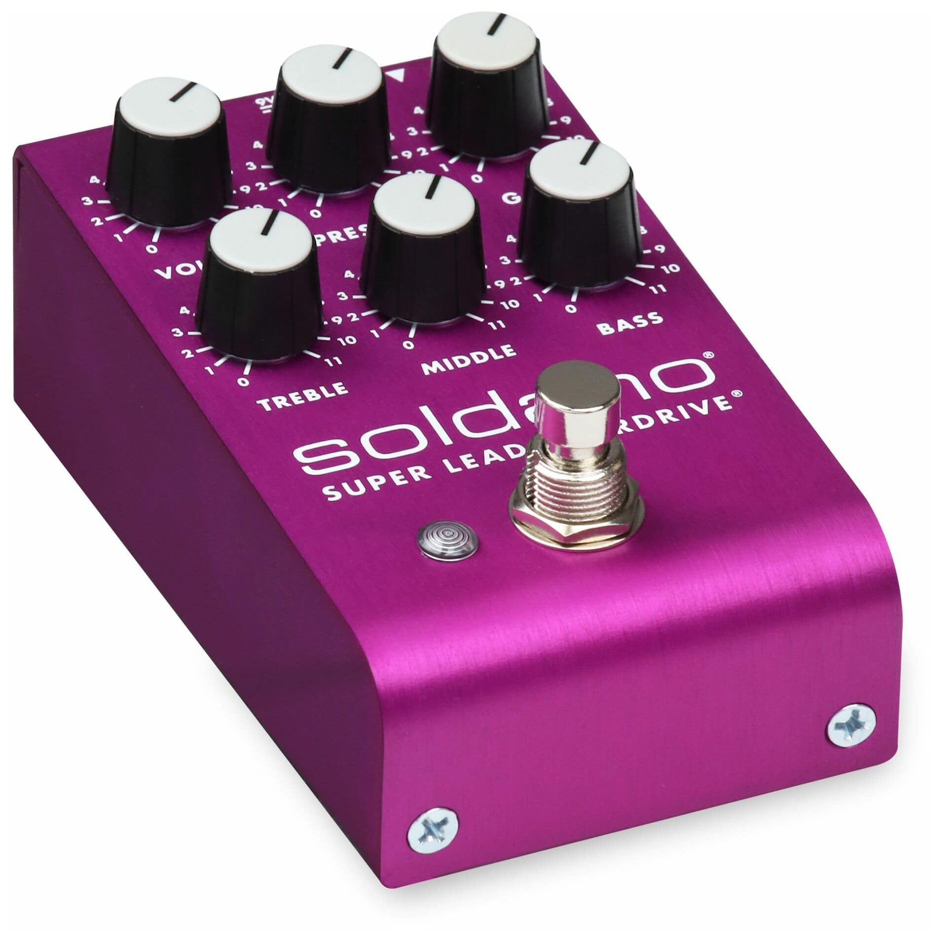Soldano SLO Overdrive Pedal Limited Purple Anodized Ed