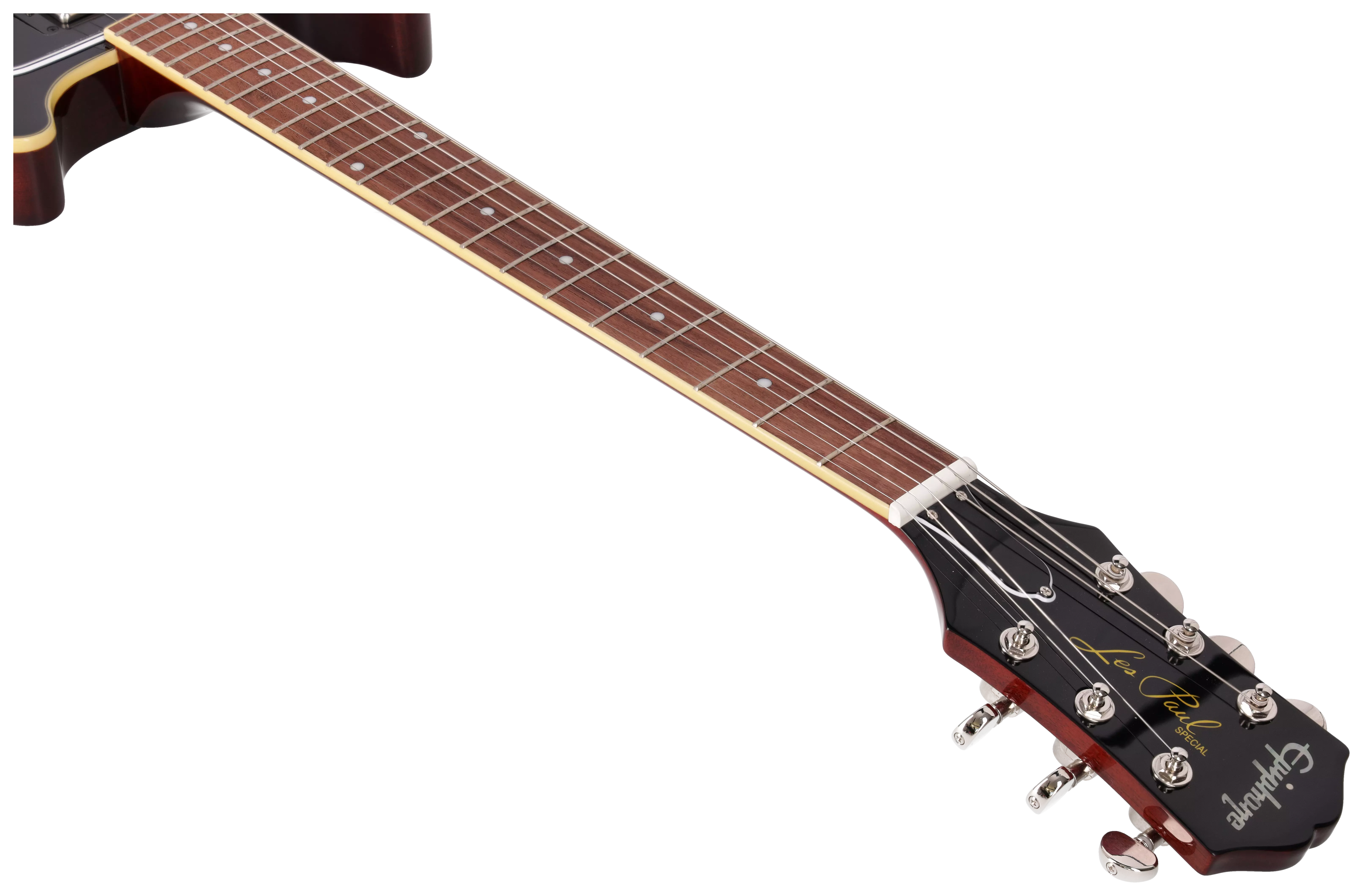 Epiphone Les Paul Special Double Cut Figured Bourbon Burst 13