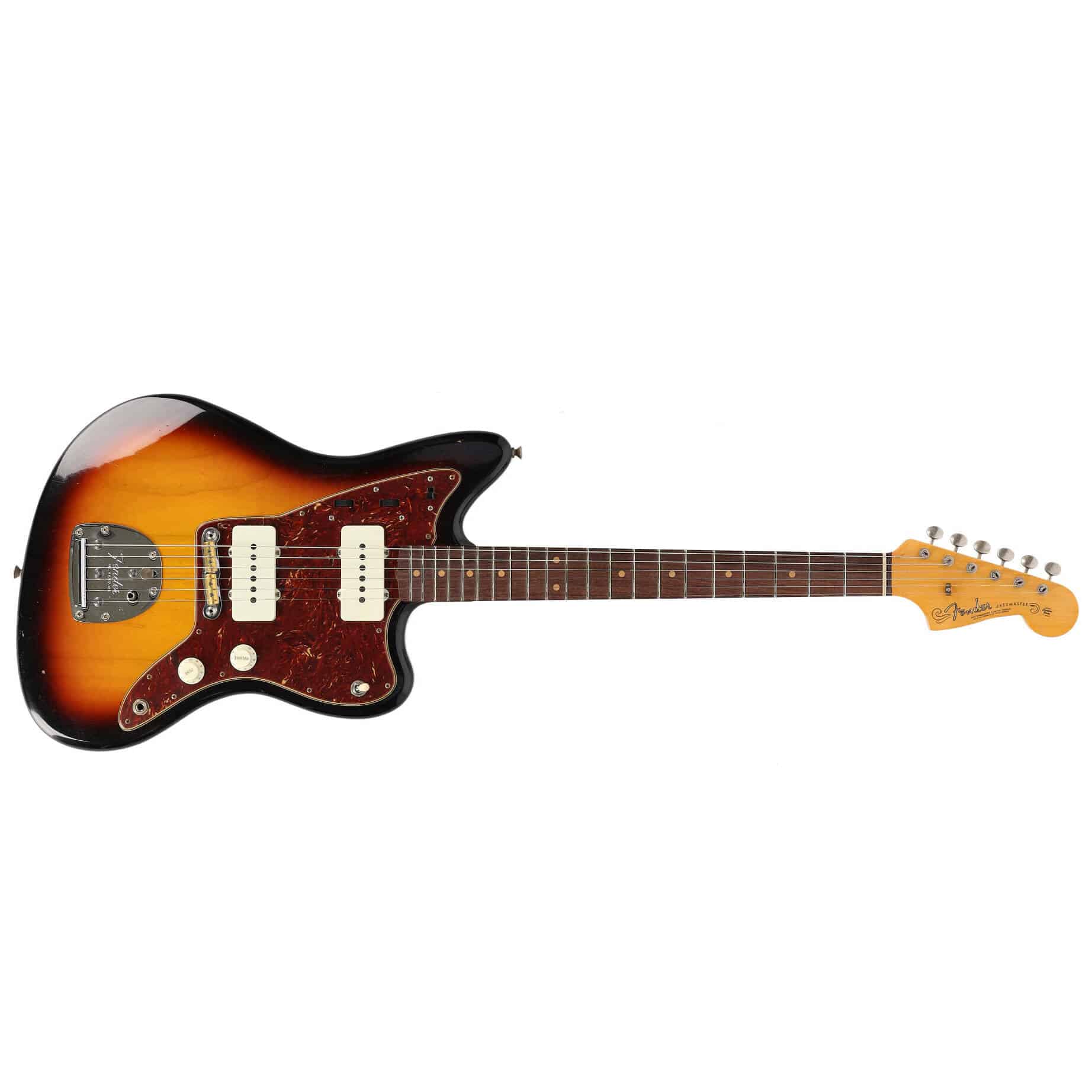 Fender Custom Shop 1962 Jazzmaster Journeyman Relic Aged 3-Color Sunburst 1