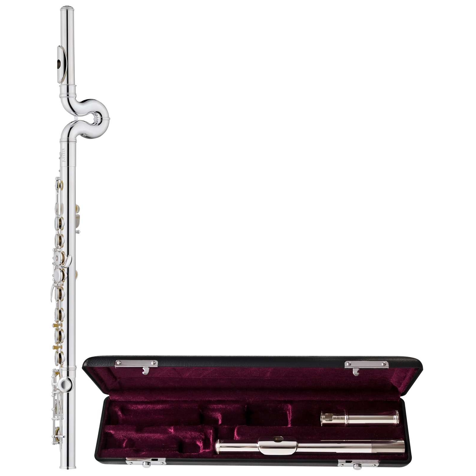 Jupiter - Jupiter JFL700WRXE Wave-Line Querflöte Bundle