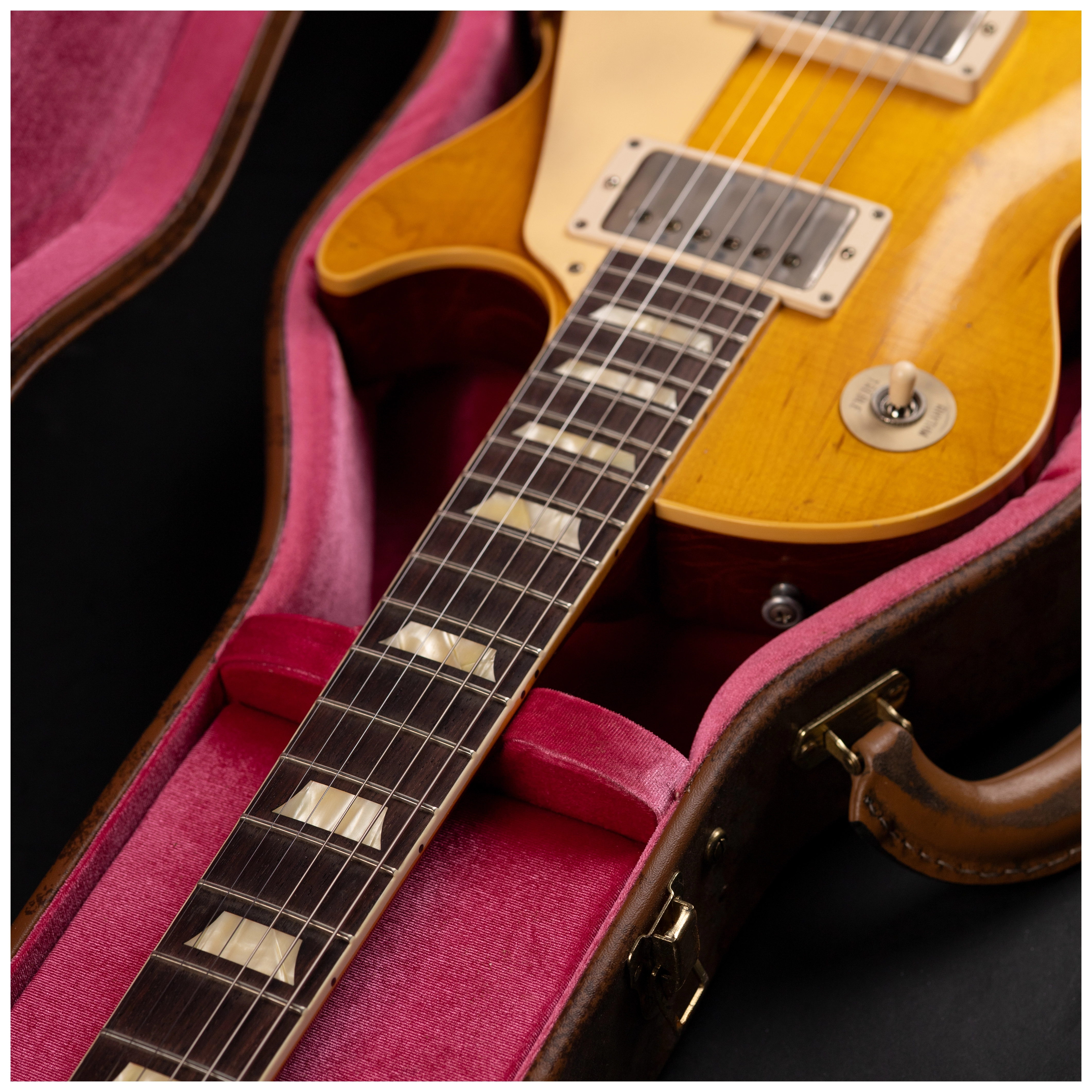 Gibson 1958 Les Paul Standard Reissue Heavy Aged Lemon Burst Murphy Lab #1 33