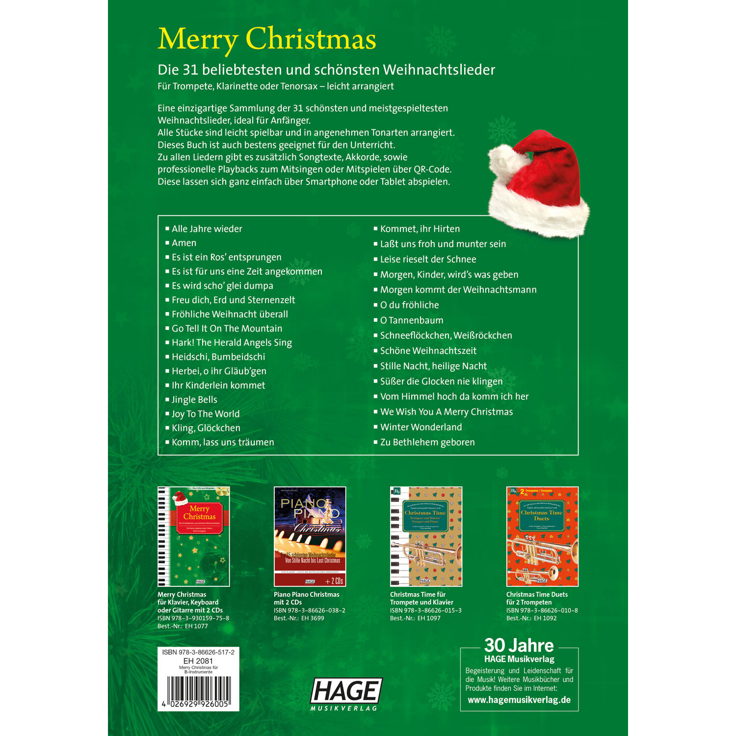  Merry Christmas for Bb-Instruments (OR-Codes) 1