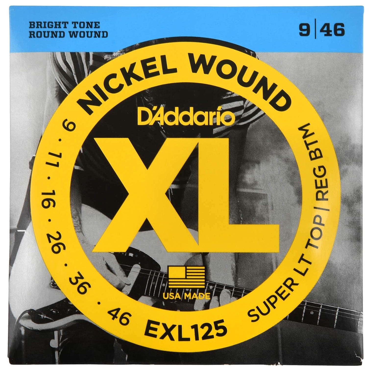 D’Addario EXL125 - XL Electric Nickel Wound | 009-046