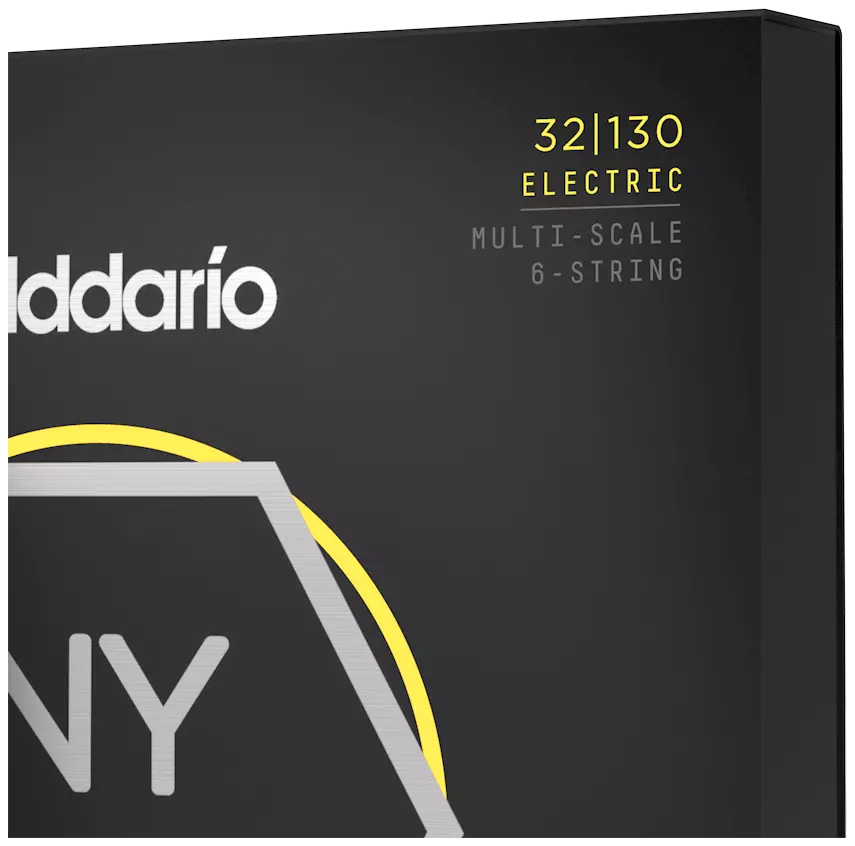 D’Addario NYXL32130MS - NYXL Bass Nickel Wound, Muli-Scale 6-String 32-130 3