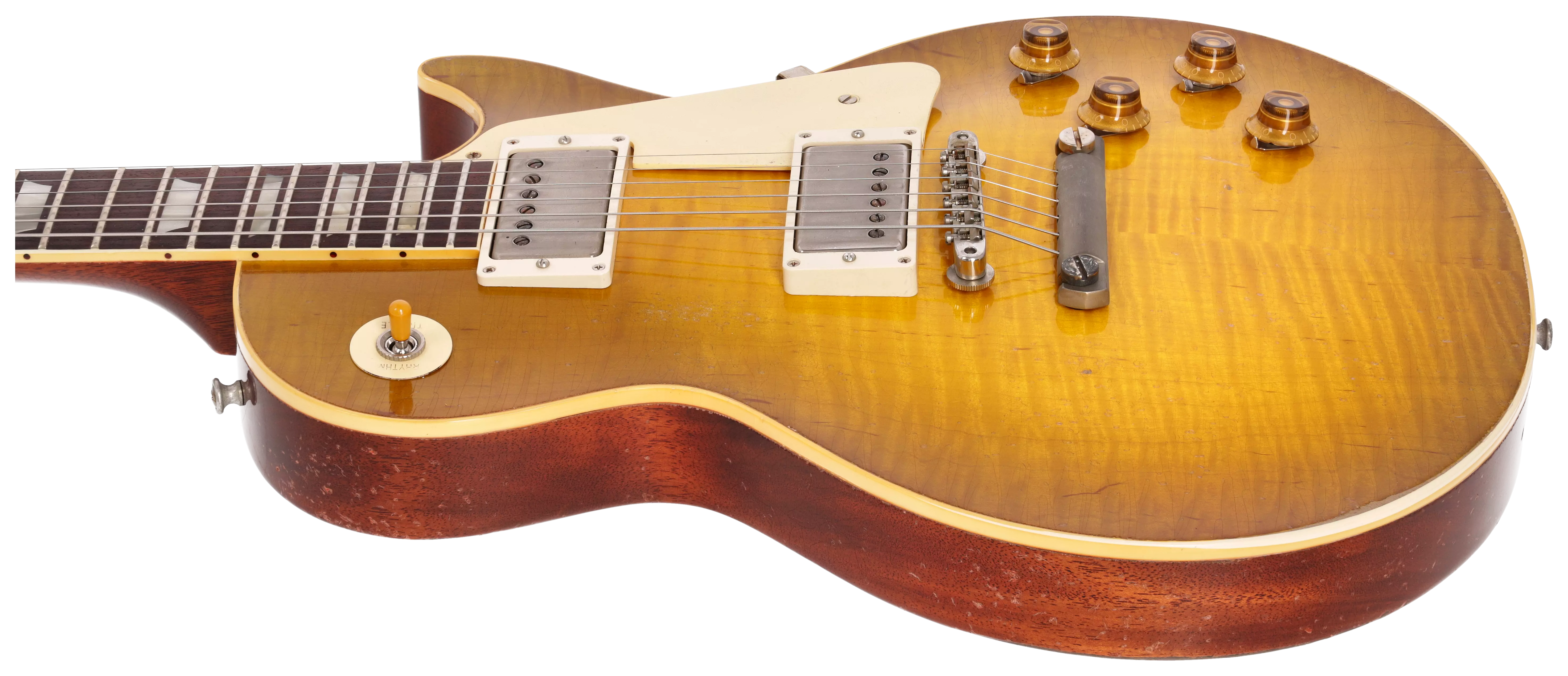 Gibson 1959 Les Paul Standard Reissue Heavy Aged Green Lemon Fade Murphy Lab #4 5