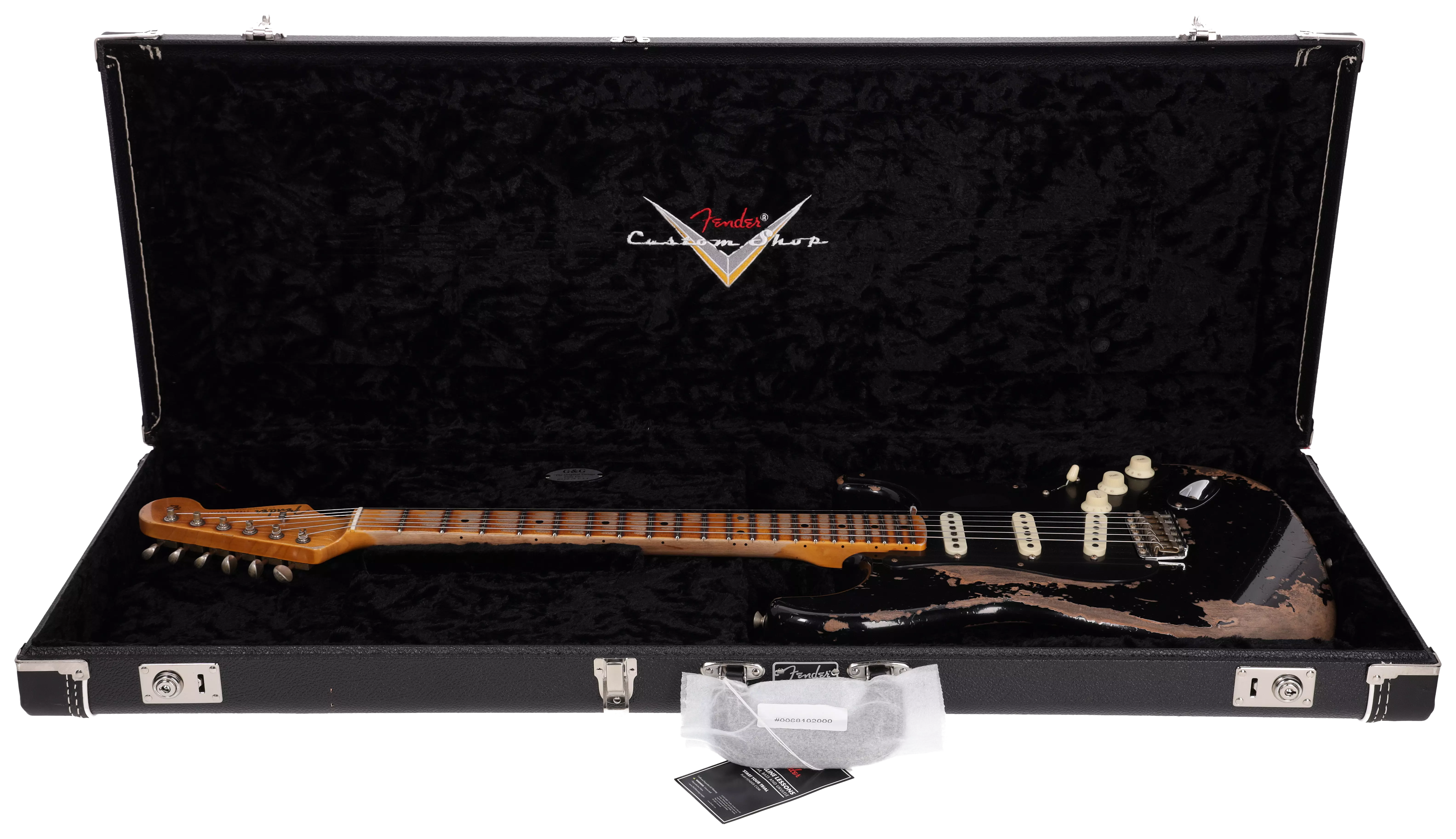 Fender LTD Custom Shop Poblano Stratocaster Super Heavy Relic Aged Black #1 18