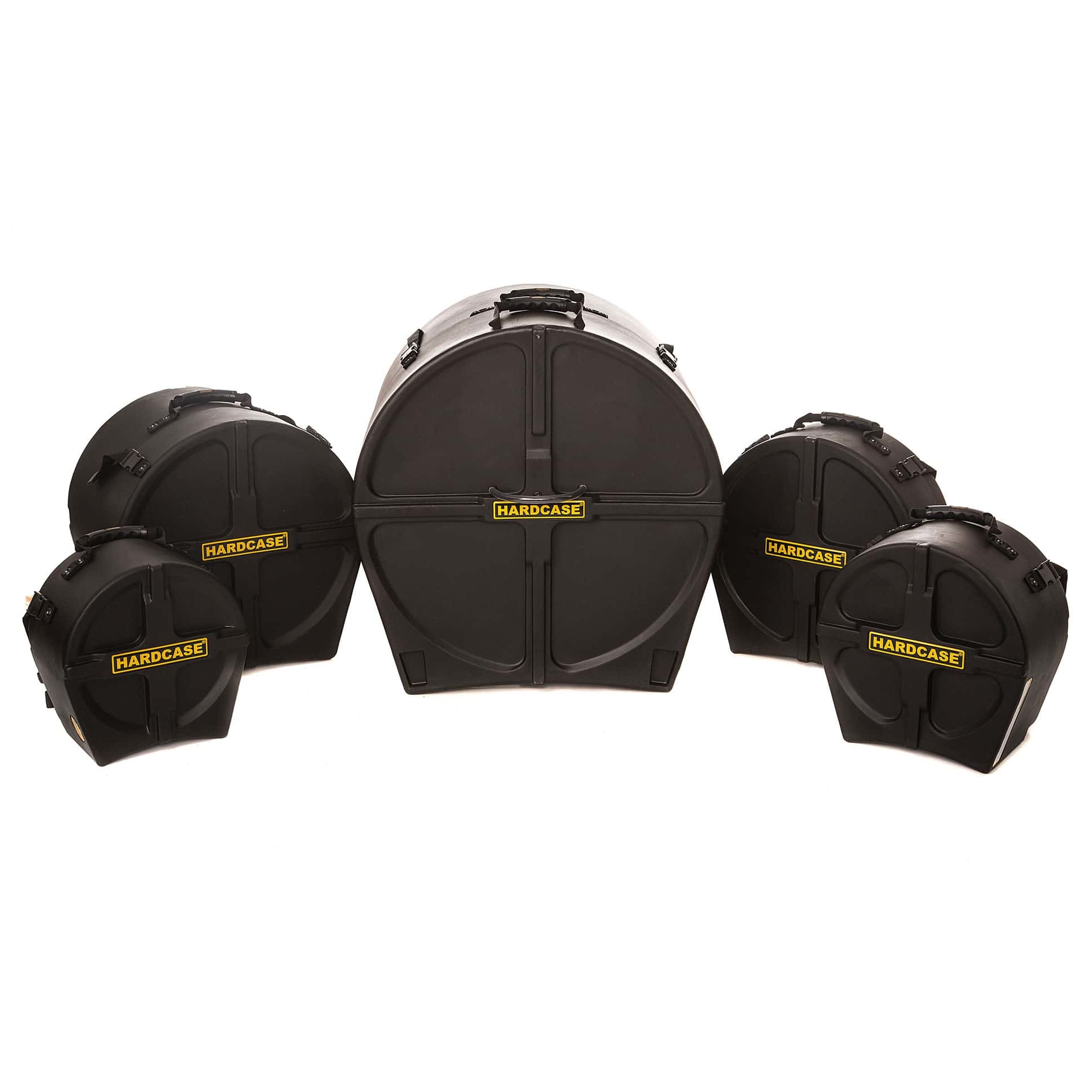 Hardcase HROCKFUS-3 Drum Cases Set Rock Fusion 3