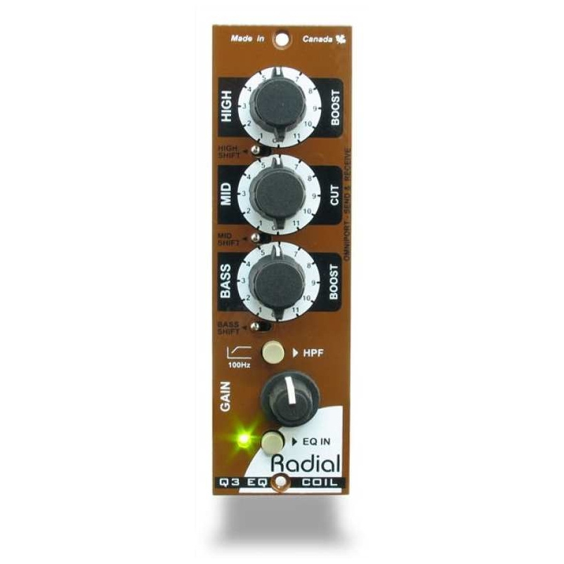Radial Engineering - Radial Engineering Q3 Coil EQ 500
