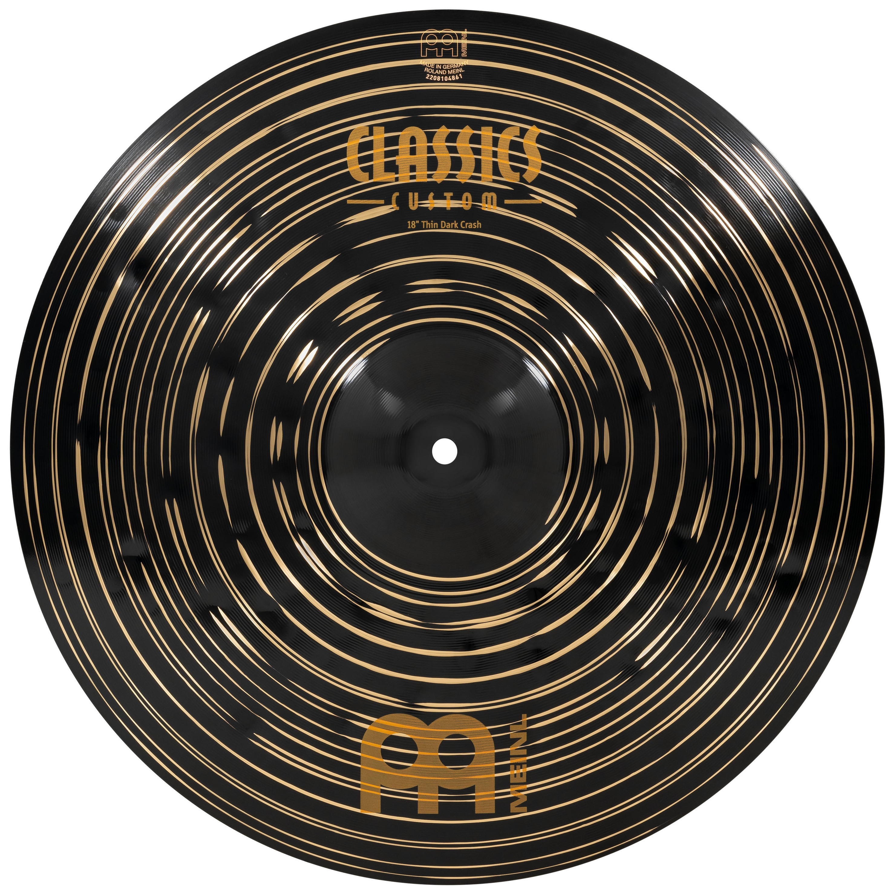 Meinl Cymbals CC18TDAC - 18" Classics Custom Dark Thin Crash