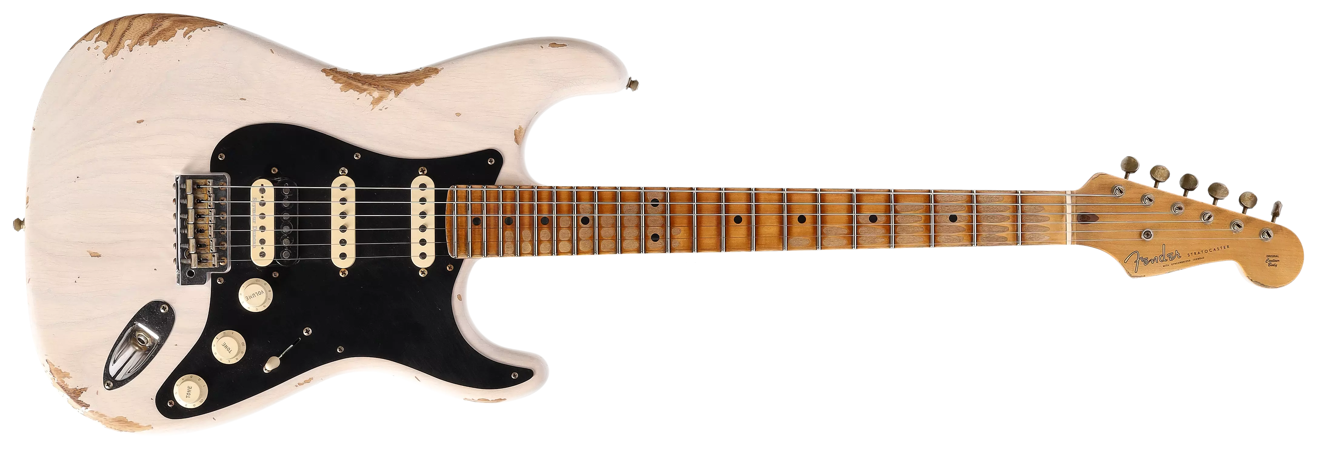 Fender Custom Shop 1955 Stratocaster Heavy Relic HSS MN WBL #2 1