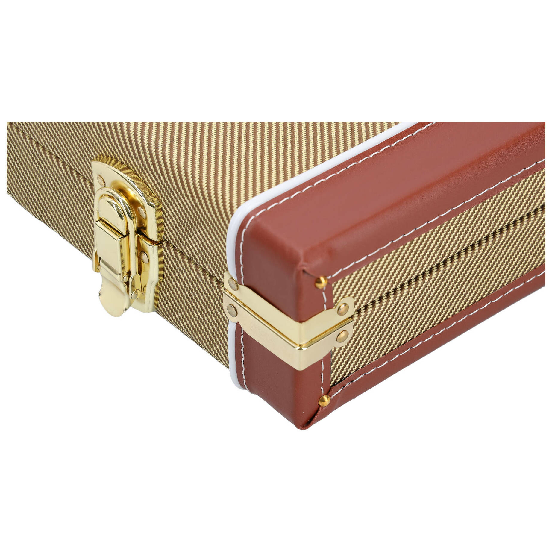 Chicago Classic E-Bass Koffer Tweed Yellow 5