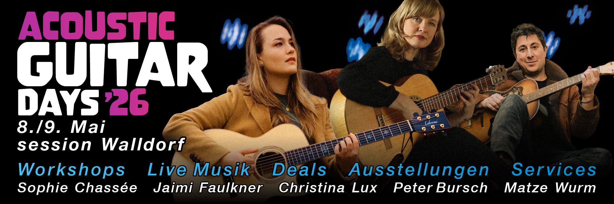 Banner für Acoustic Guitar Days 2026