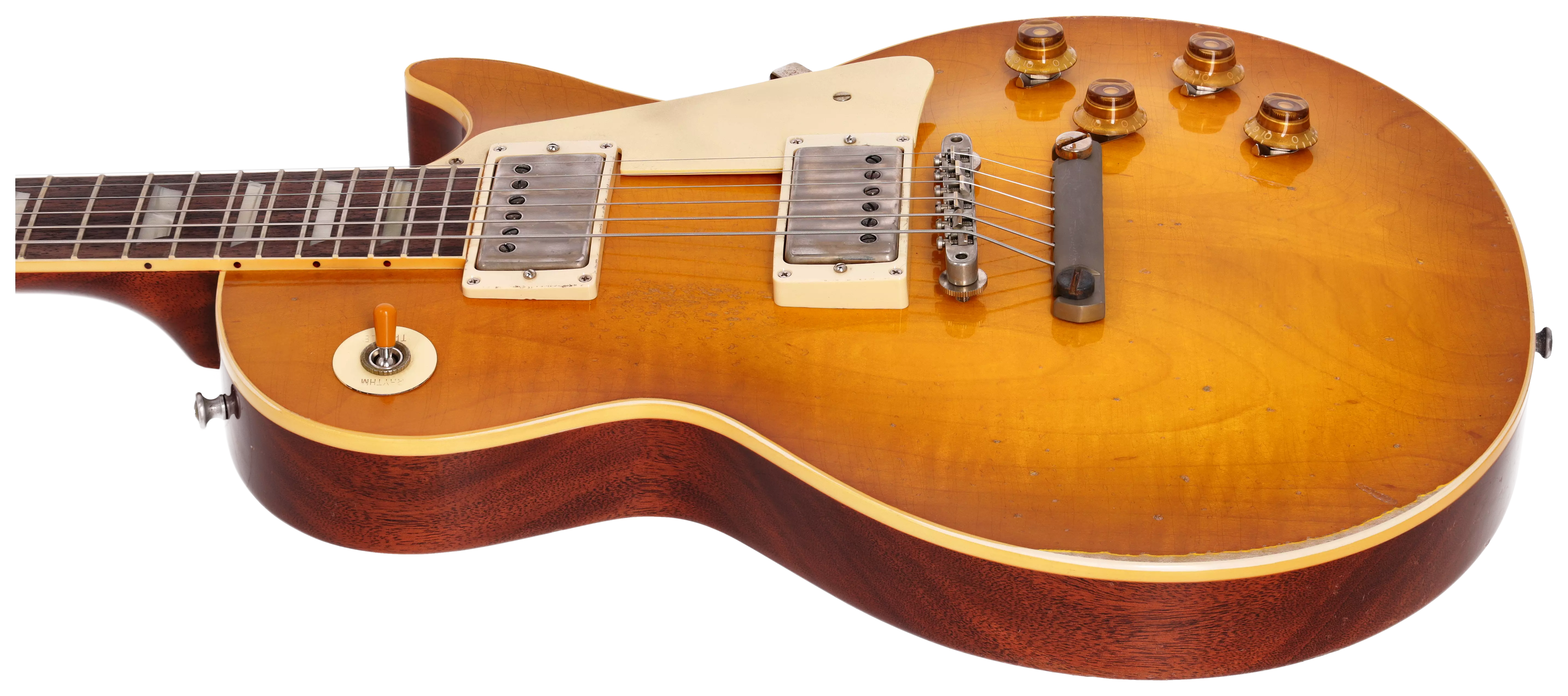 Gibson 1958 Les Paul Standard Reissue Heavy Aged Lemon Burst Murphy Lab # 5