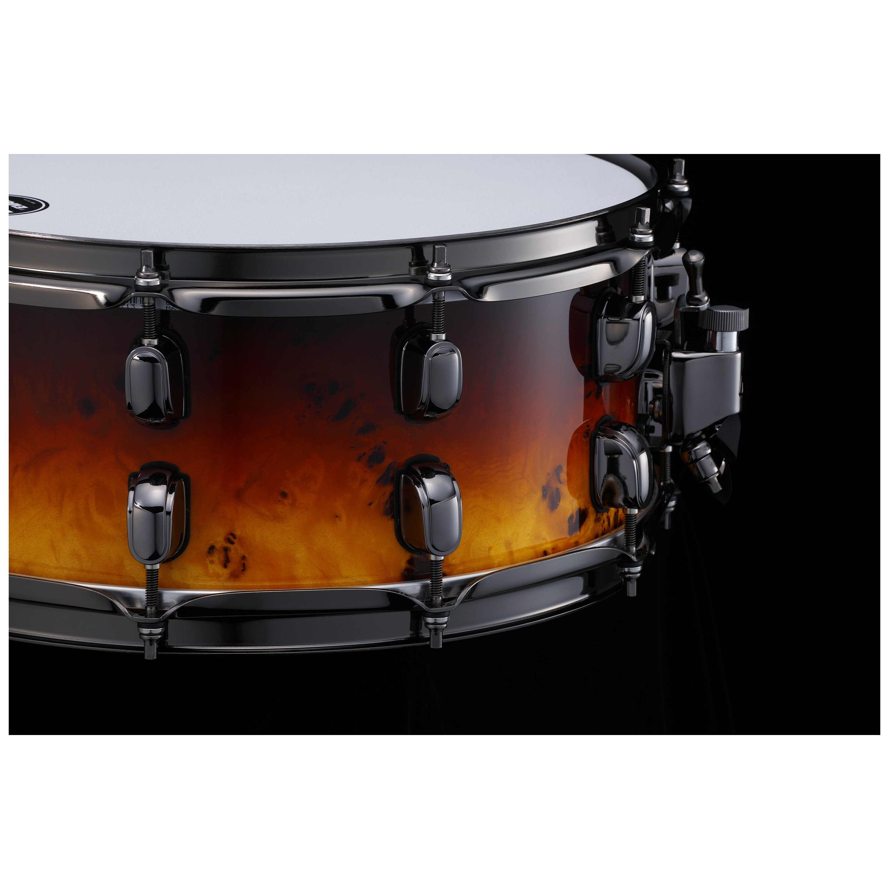 Tama LGK146-ASF Sound Lab Project Limited G-Kapur Snare Drum - 14" x 6" Amber Sunset Fade/Chrom HW 2