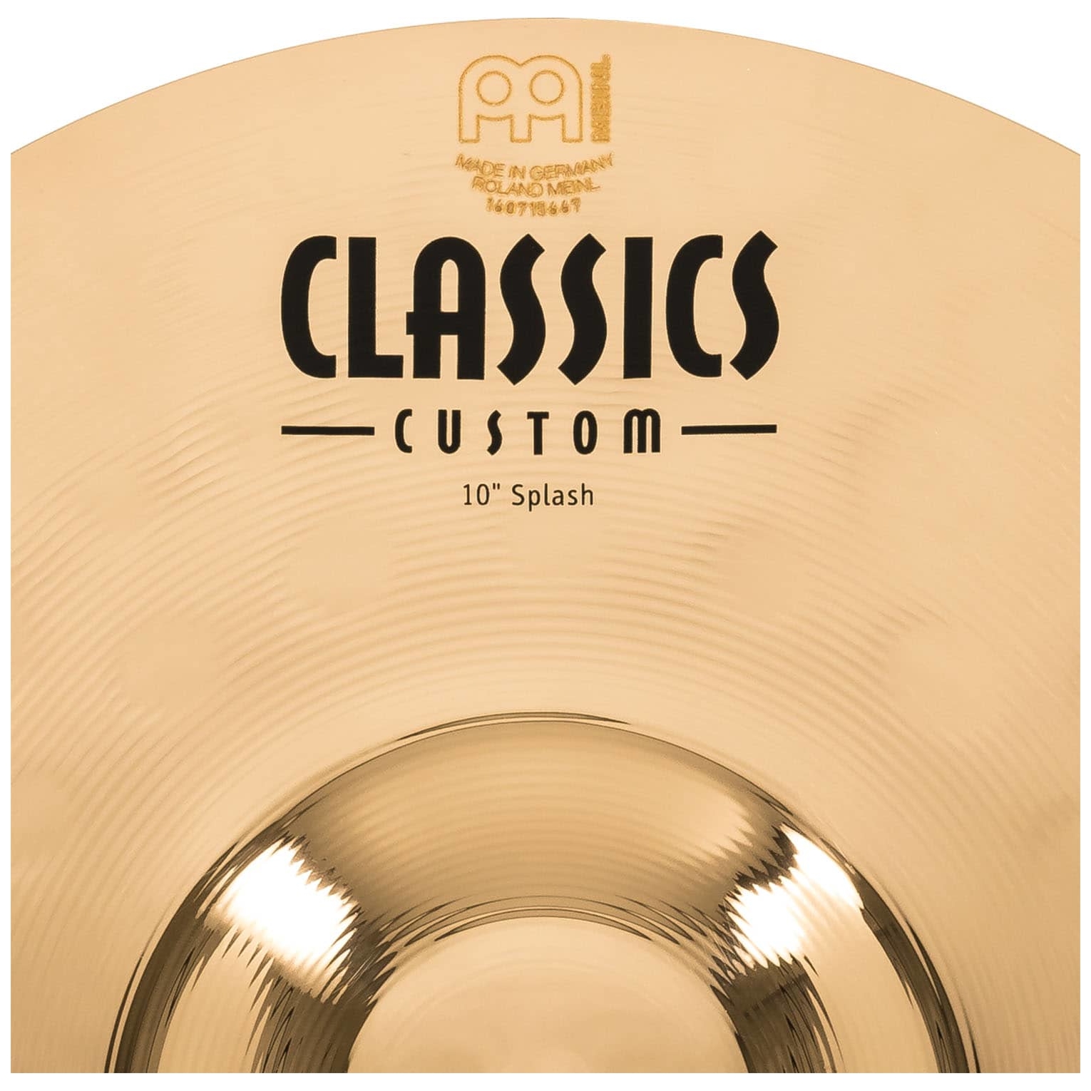 Meinl Cymbals - Meinl Cymbals CC10S-B Classics Custom Brilliant Splash - 10 Zoll - 2