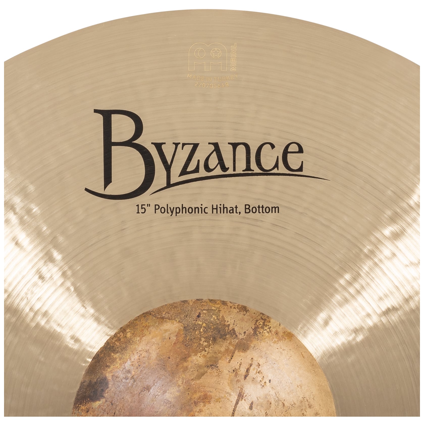 Meinl Cymbals B15POH - 15" Byzance Traditional Polyphonic Hihat 8