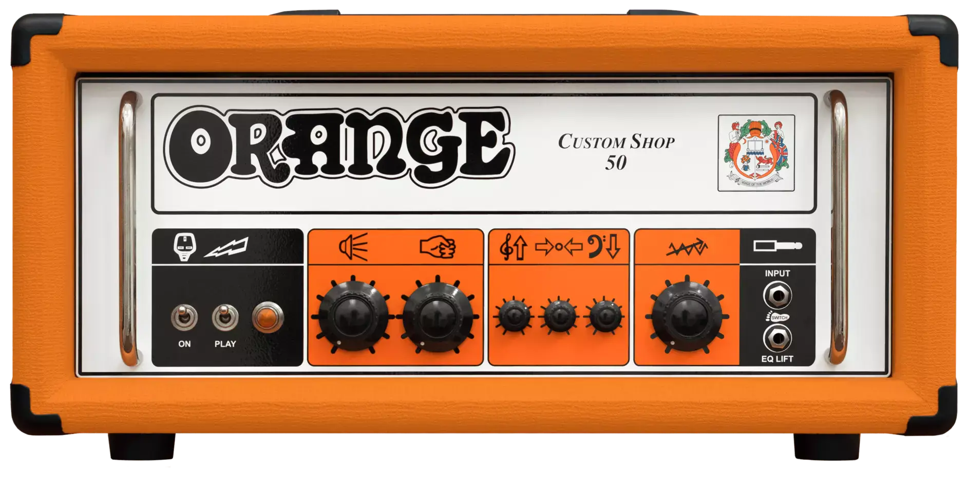 Orange Custom Shop CS50 Head 5