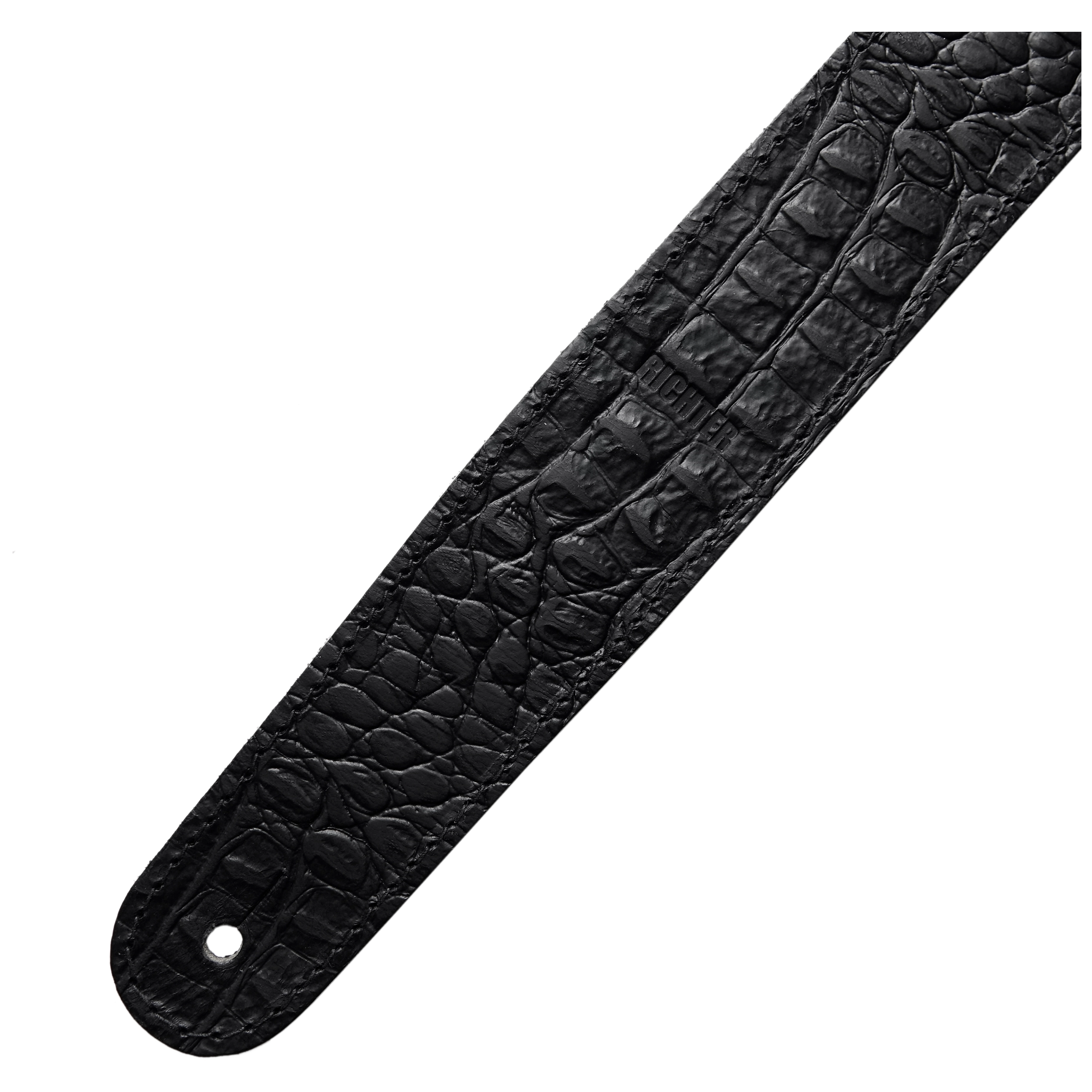Richter Raw II Concho Gitarrengurt Croc Black 2