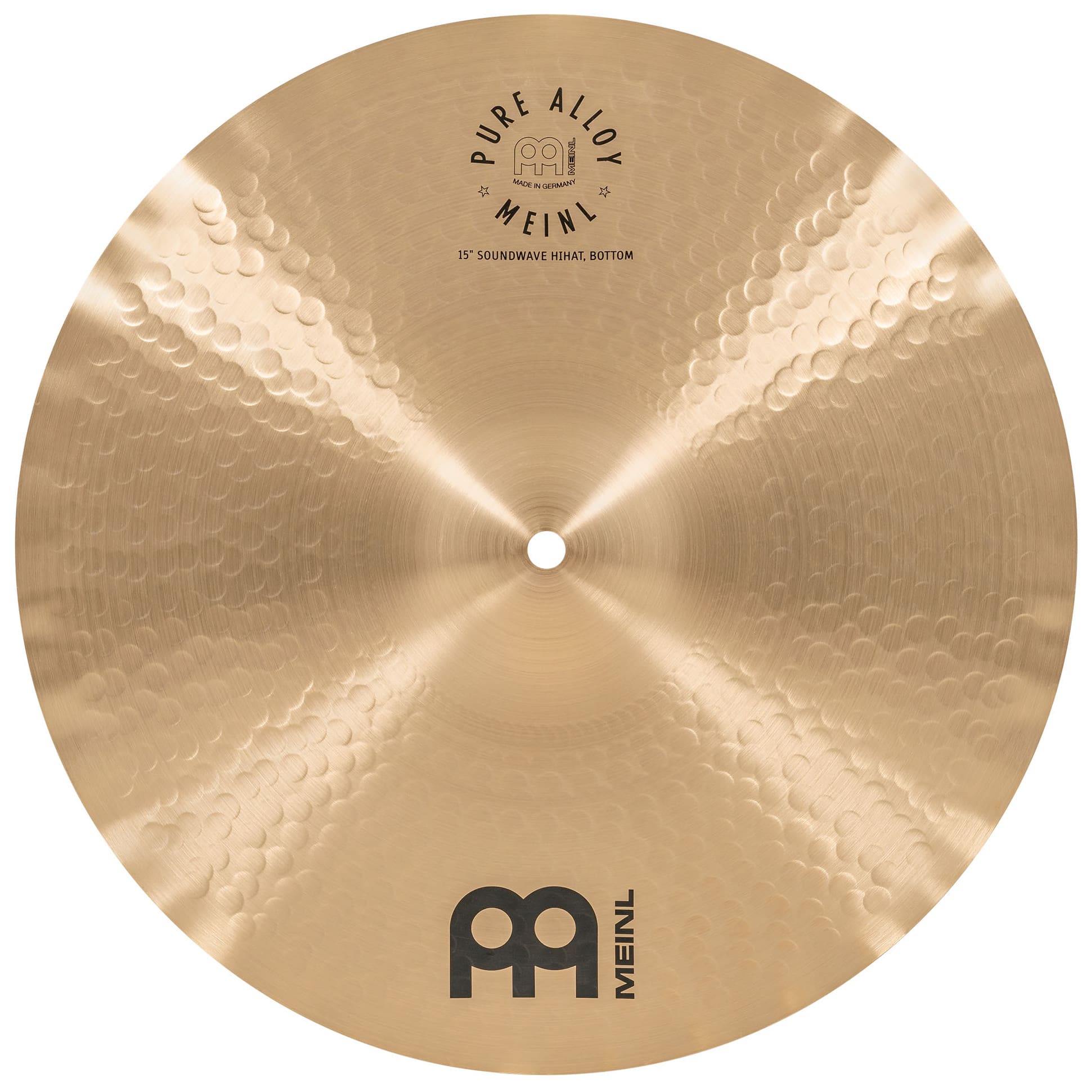Meinl Cymbals PA15SWH - 15" Pure Alloy Soundwave Hihat 10