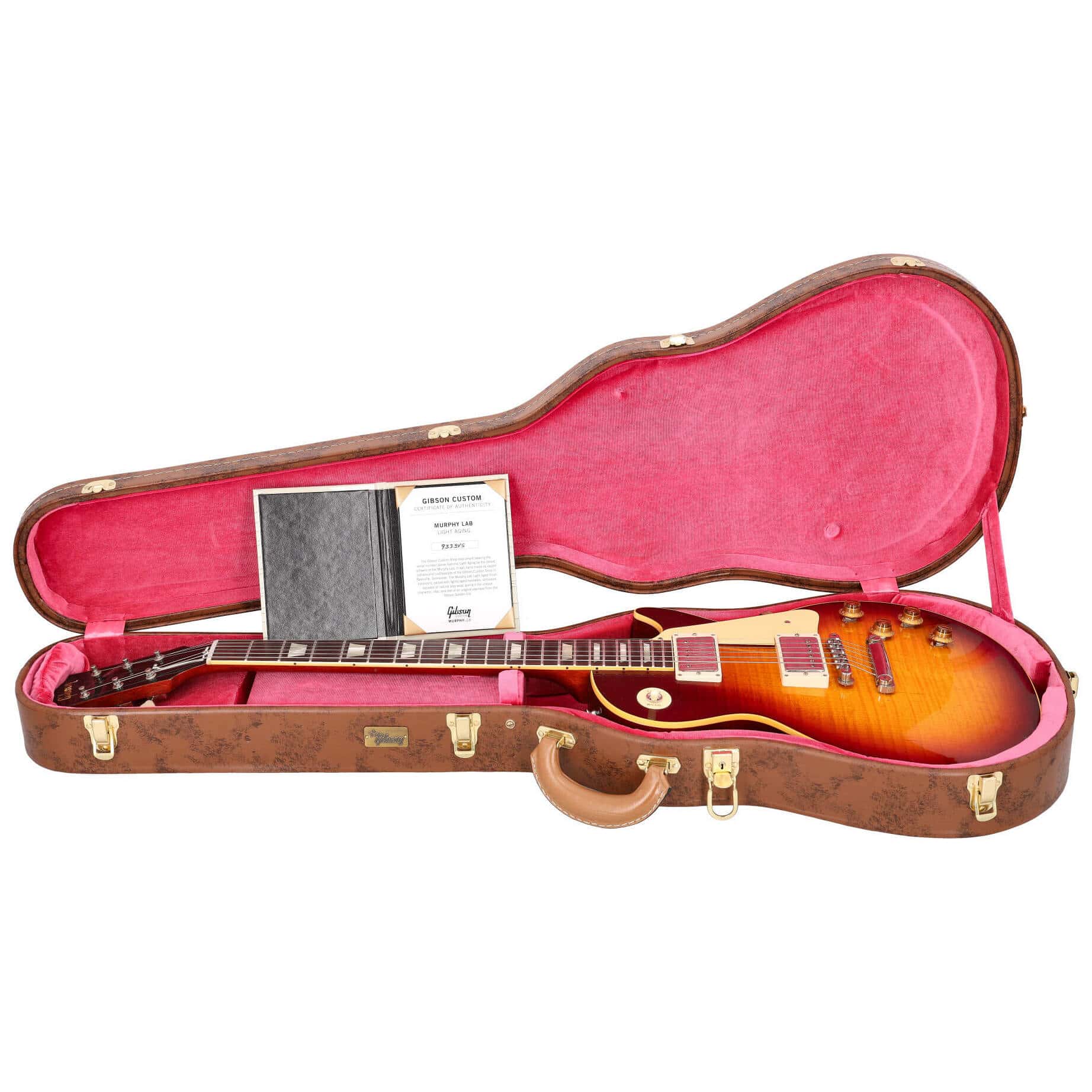 Gibson 1959 Les Paul Standard Dark Burst Light Aged Murphy Lab Session Select #5 20