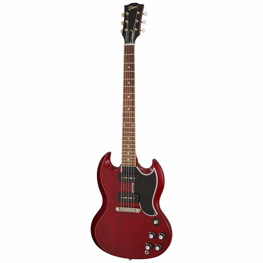 Gibson SG Special 1963 Reissue Lightning Bar VOS Cherry Red