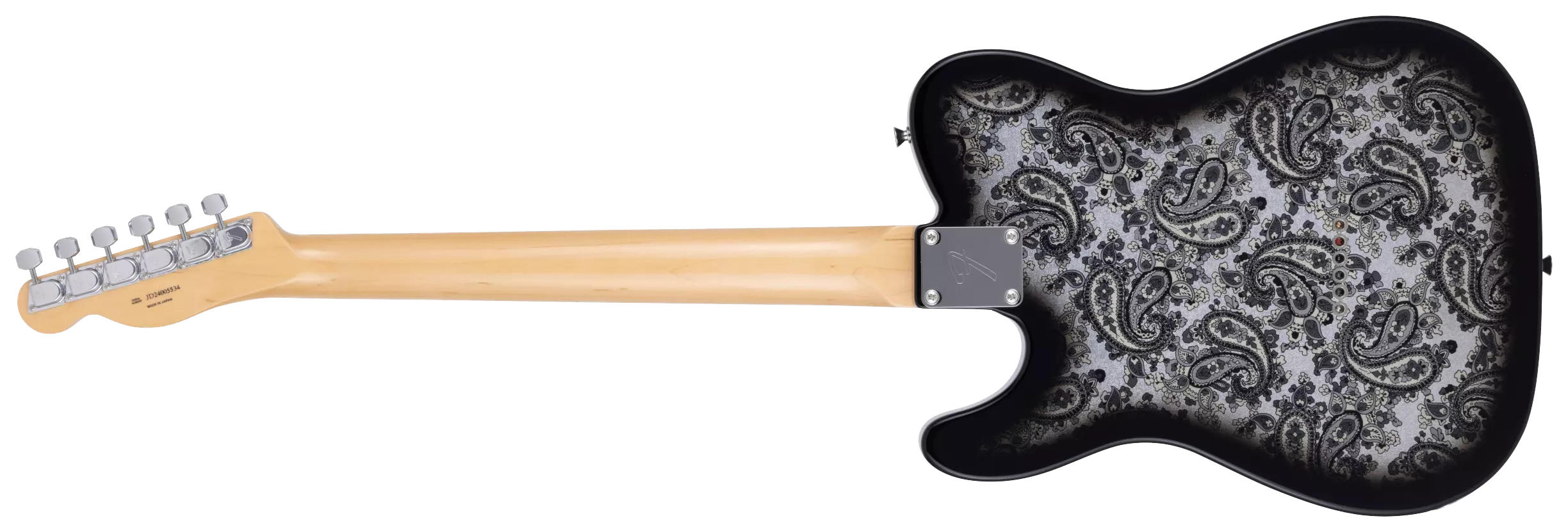 Fender LTD Japan Tele MN Black Paisley 3