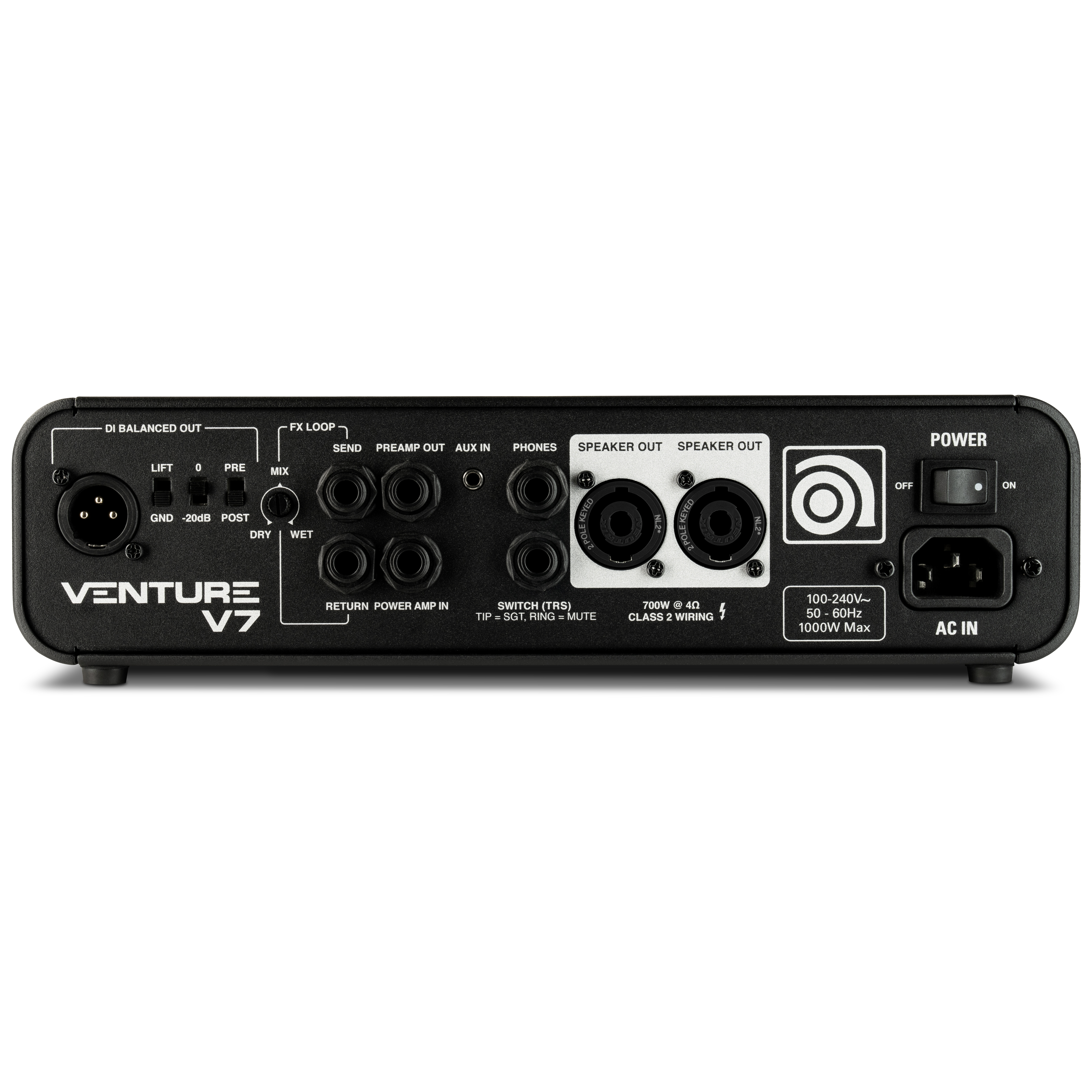 Ampeg Venture V7 Bass Head 4