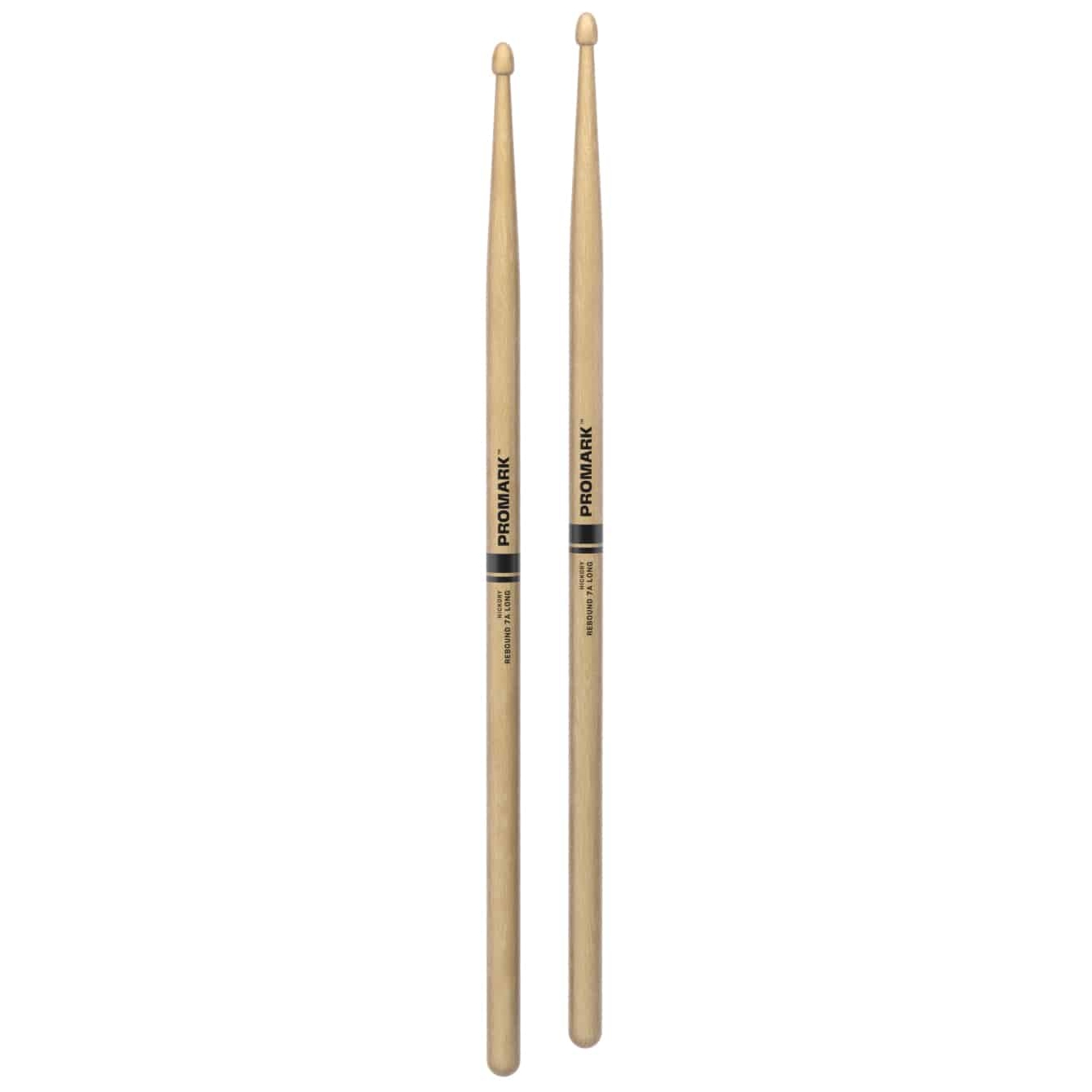 ProMark - ProMark 7A Rebound Balance 7A - Long - Hickory - Acorn Wood Tip - 1