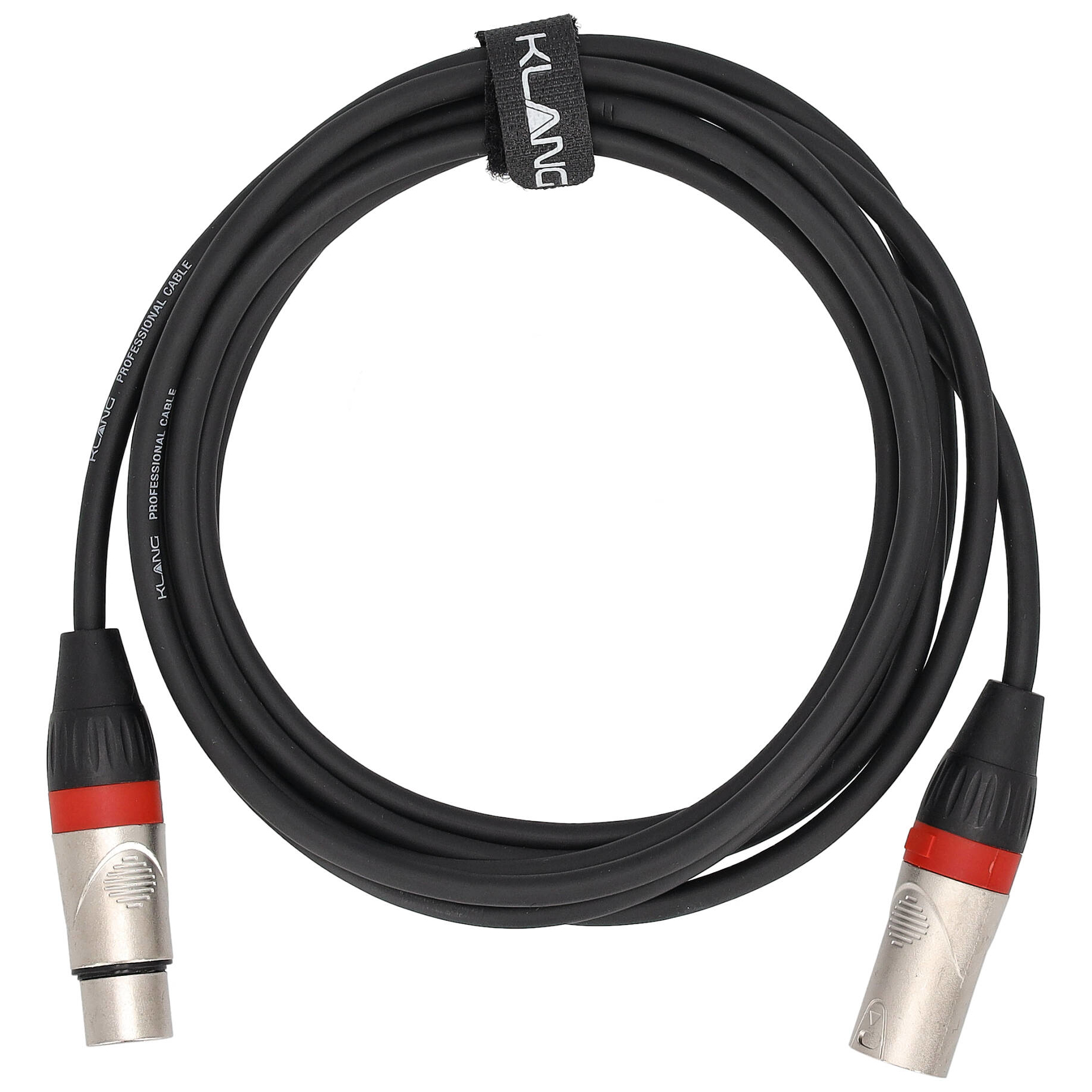 Klang - Klang Mikrofonkabel PRO, 3 Meter XLR male - XLR female