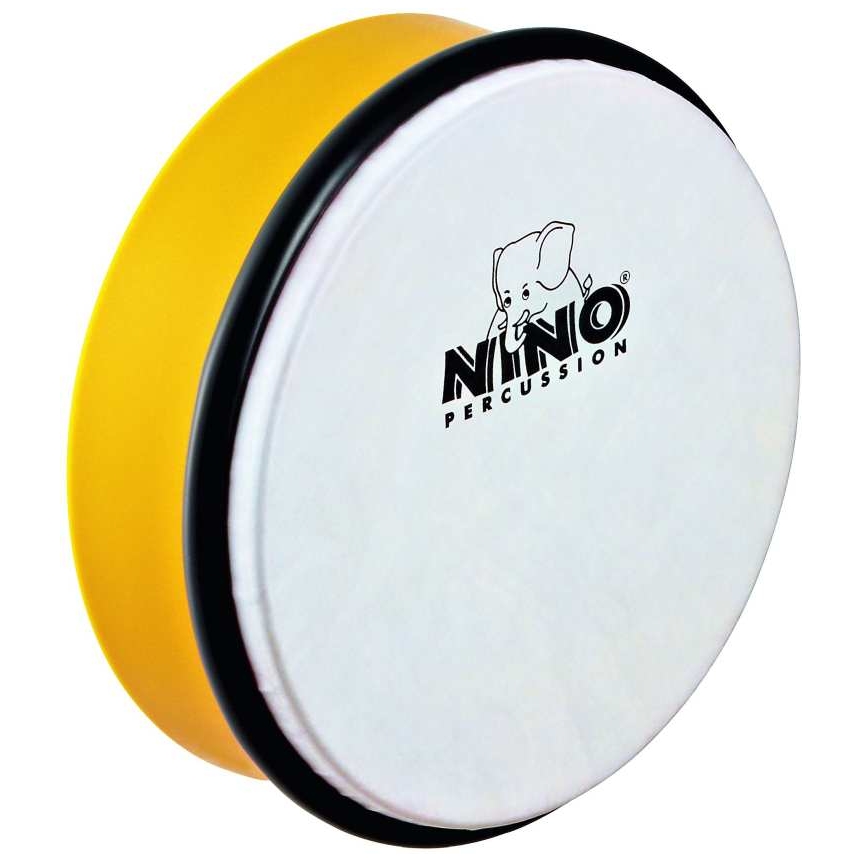 Nino Percussion NINO4Y - 6 Zoll ABS Hand Drum, Yellow 