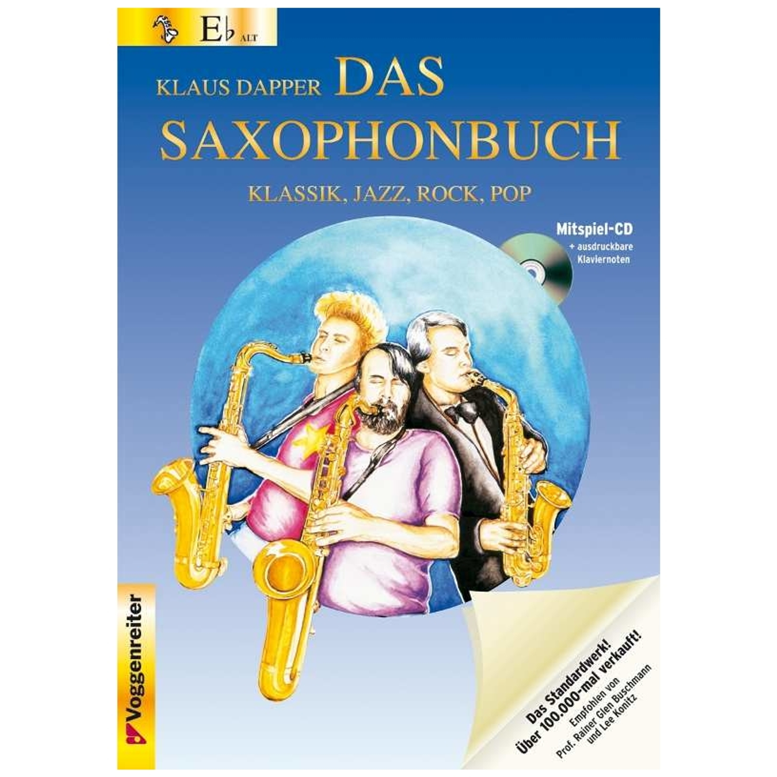 Voggenreiter Klaus Dapper - Das Saxophonbuch - Version Eb - Lehrbuch