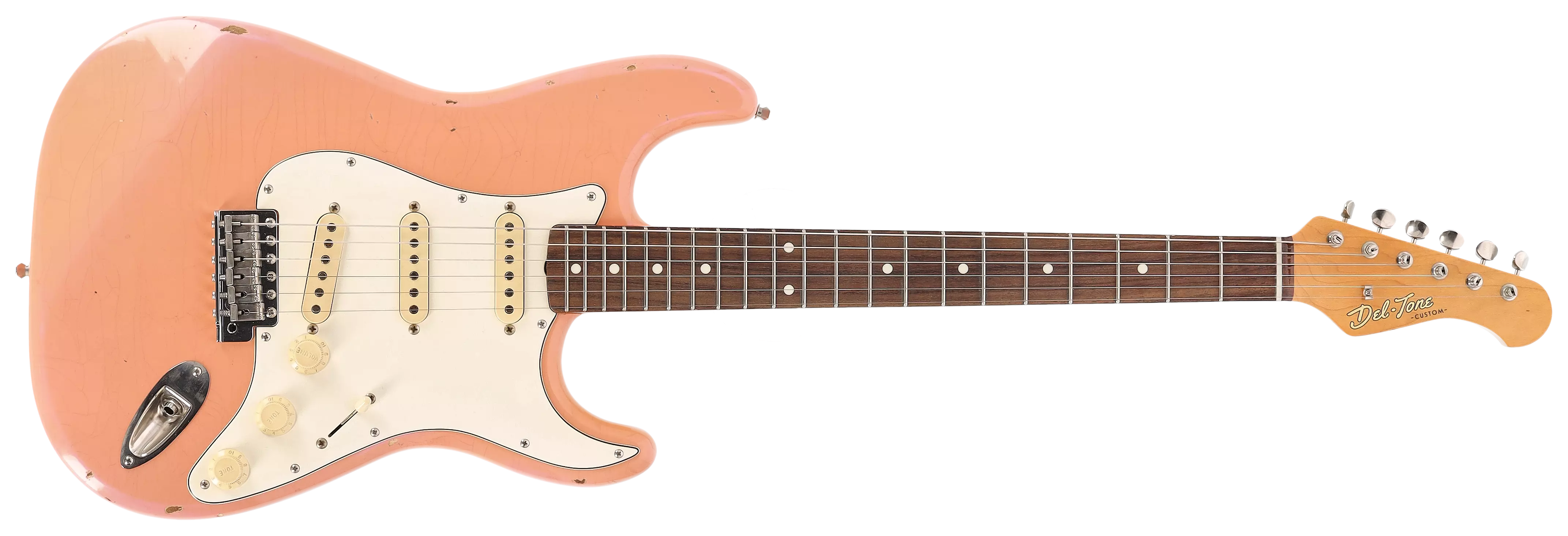  60s S-Style Aged Shell Pink GLoss Top #62180 1